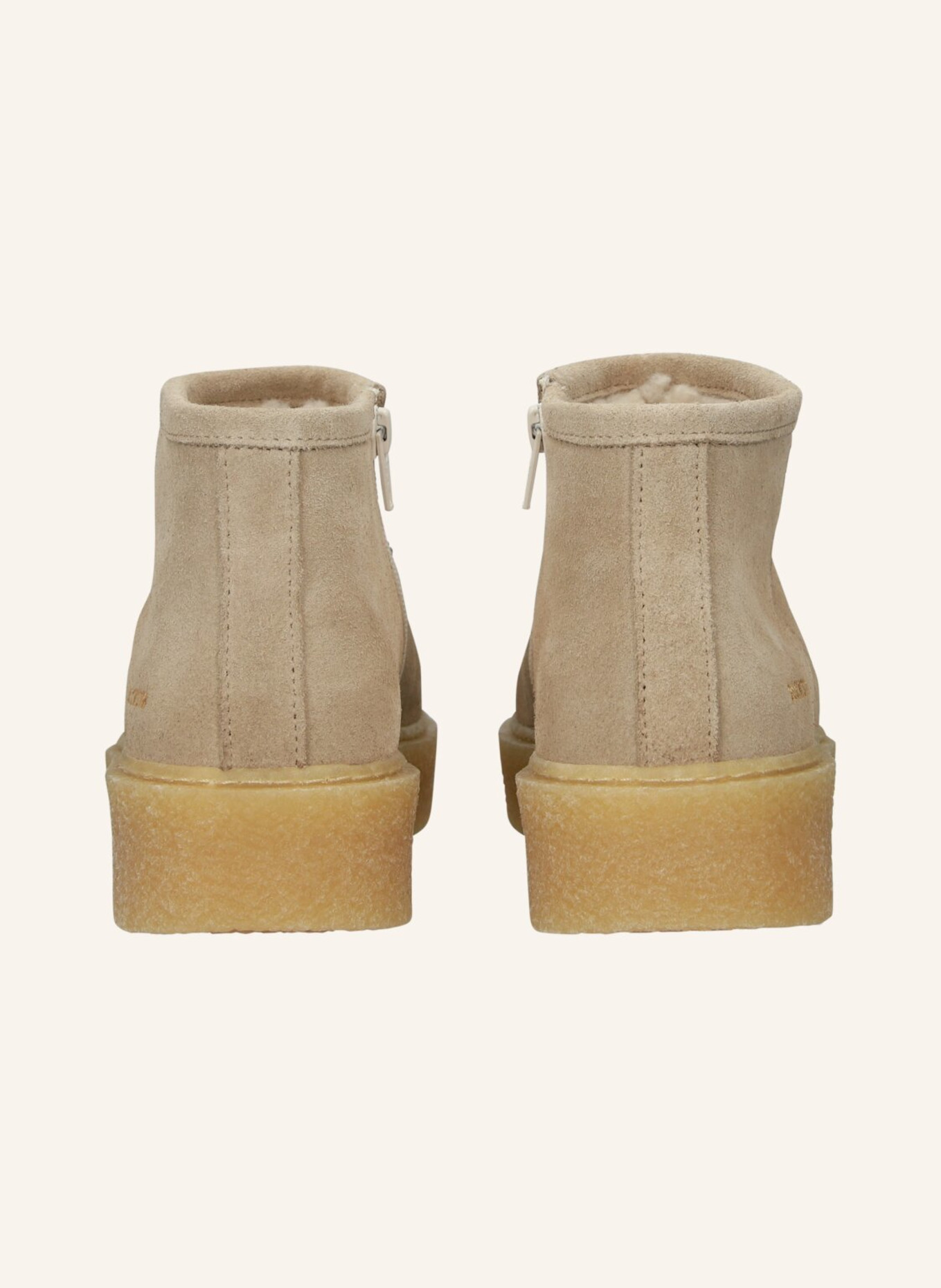 BLACKSTONE Schnürboots: BEIGE