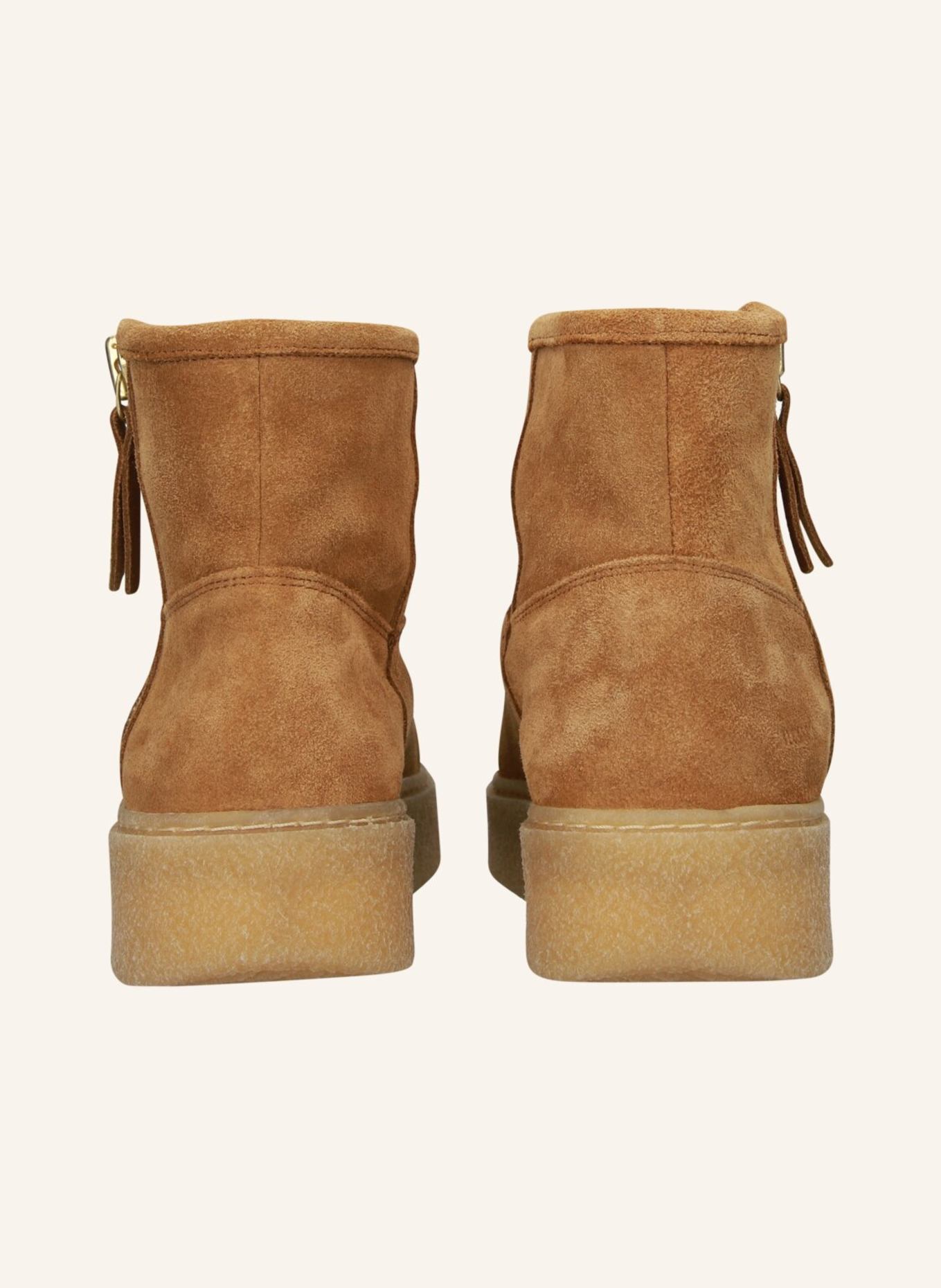 BLACKSTONE Schnürboots: COGNAC