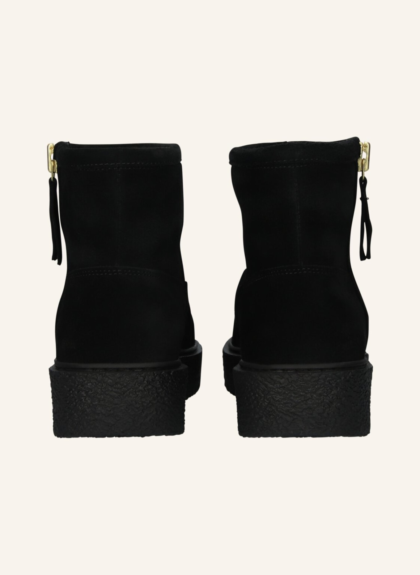 BLACKSTONE Schnürboots: SCHWARZ