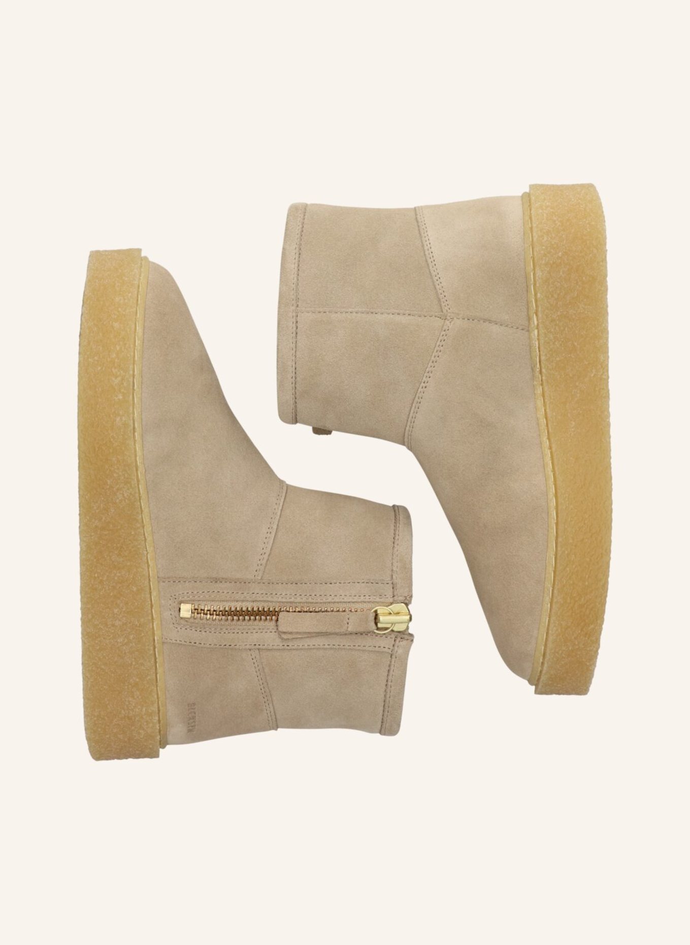 BLACKSTONE Schnürboots: BEIGE