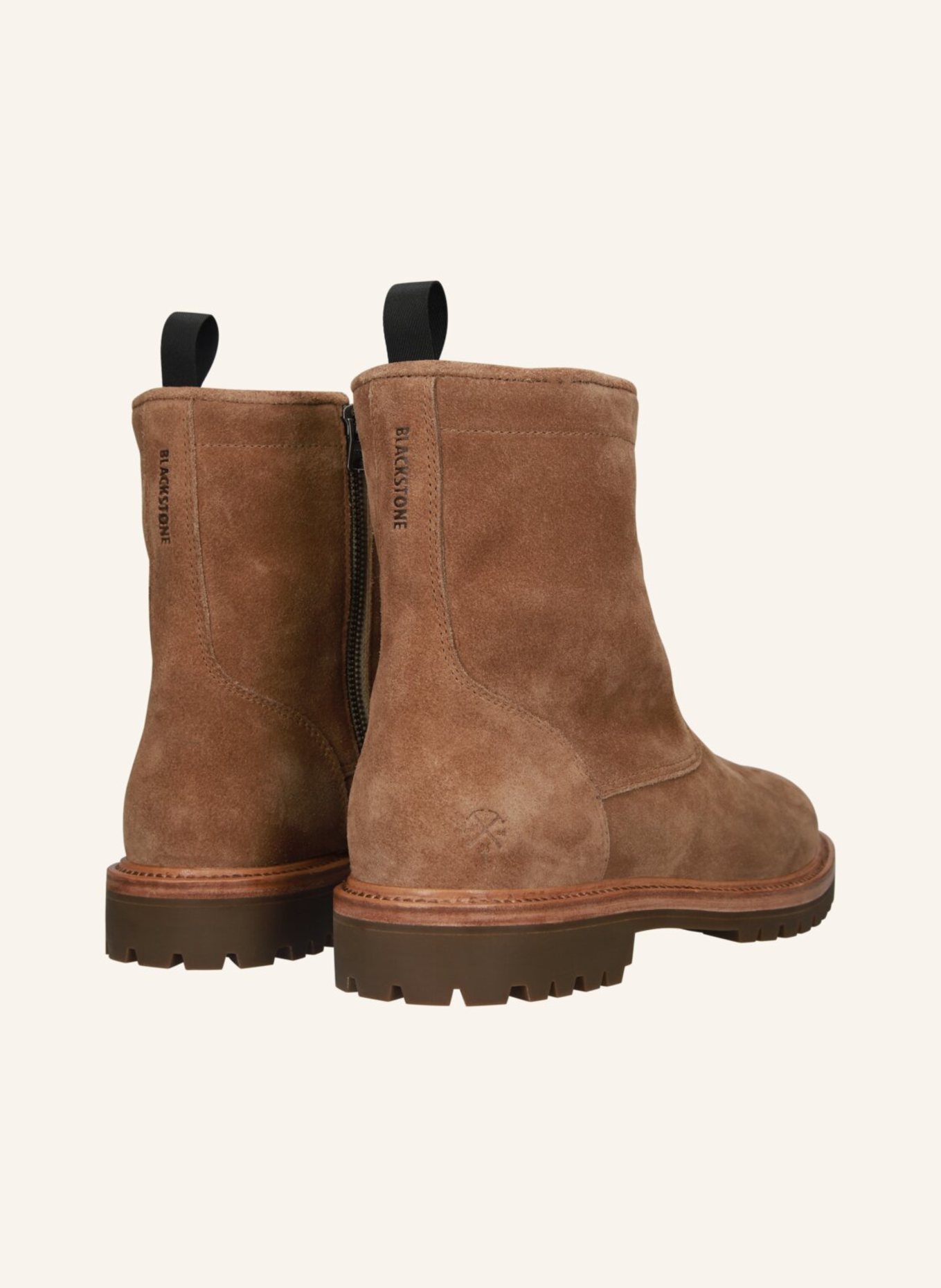 BLACKSTONE Schnürboots: HELLBRAUN