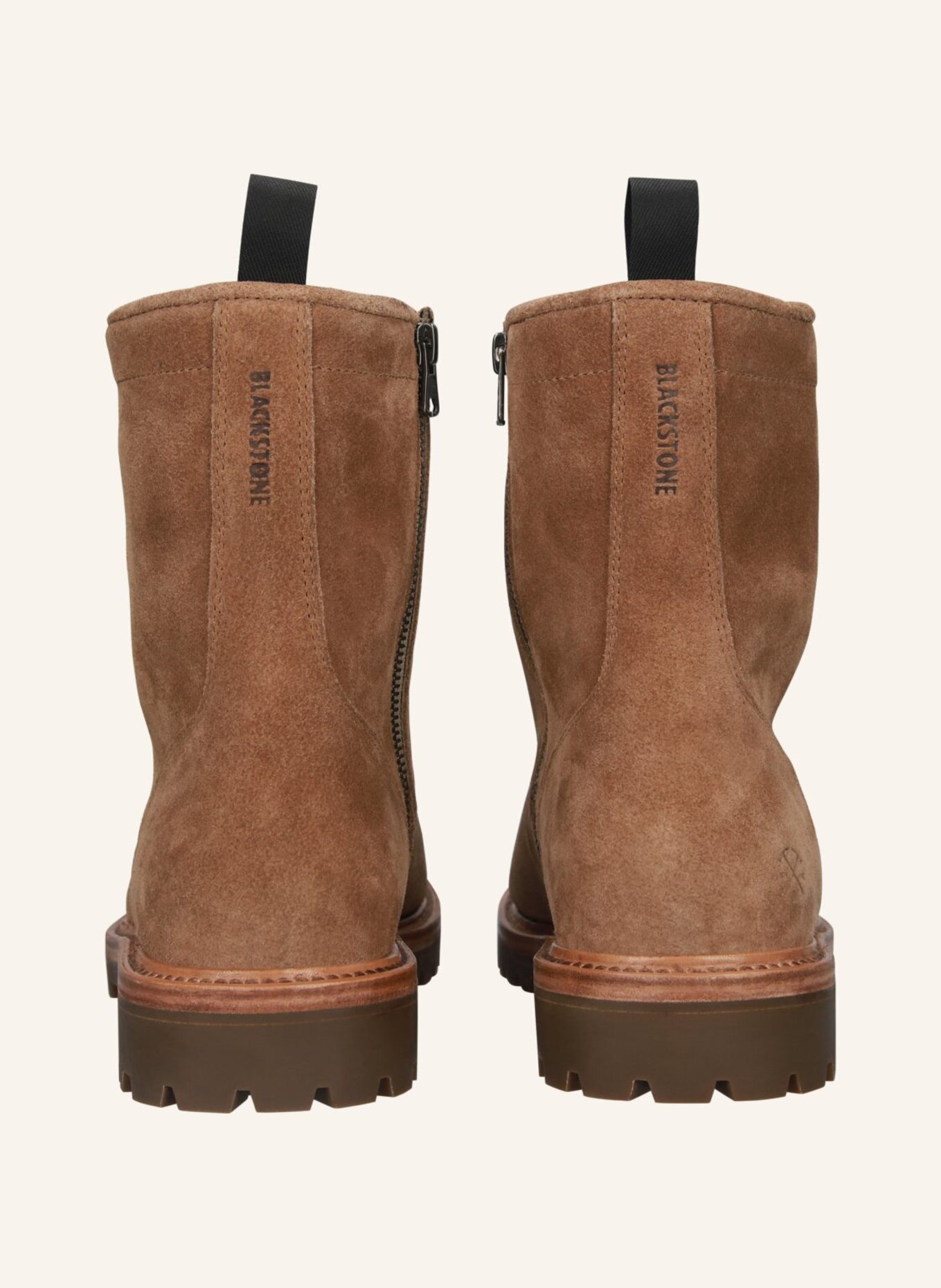 BLACKSTONE Schnürboots: HELLBRAUN