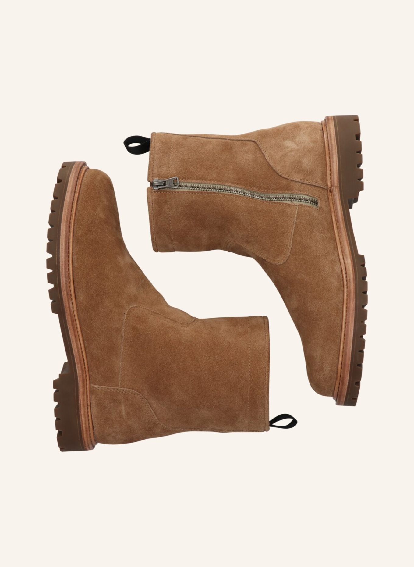 BLACKSTONE Schnürboots: HELLBRAUN