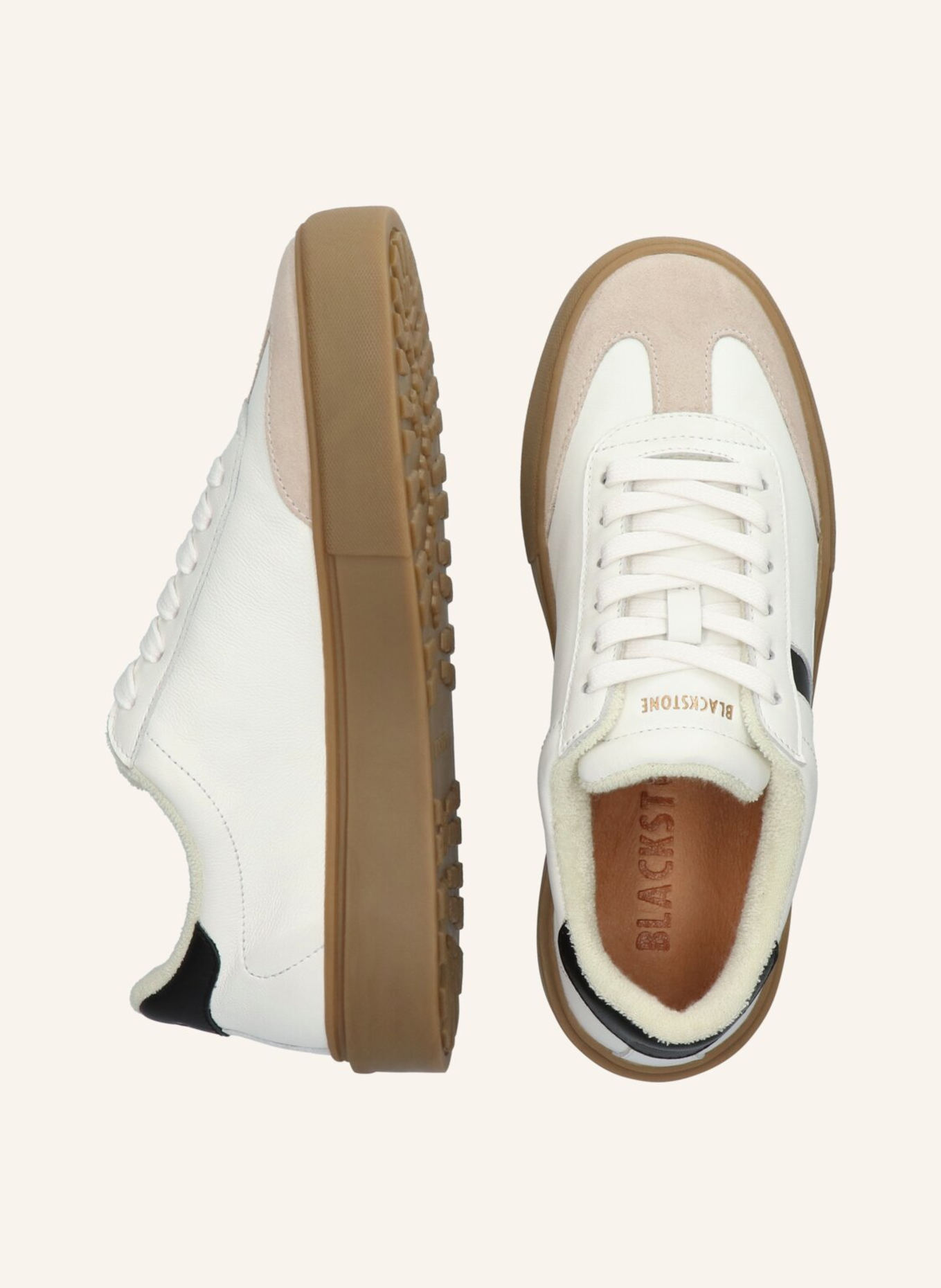 BLACKSTONE Sneaker: WEISS