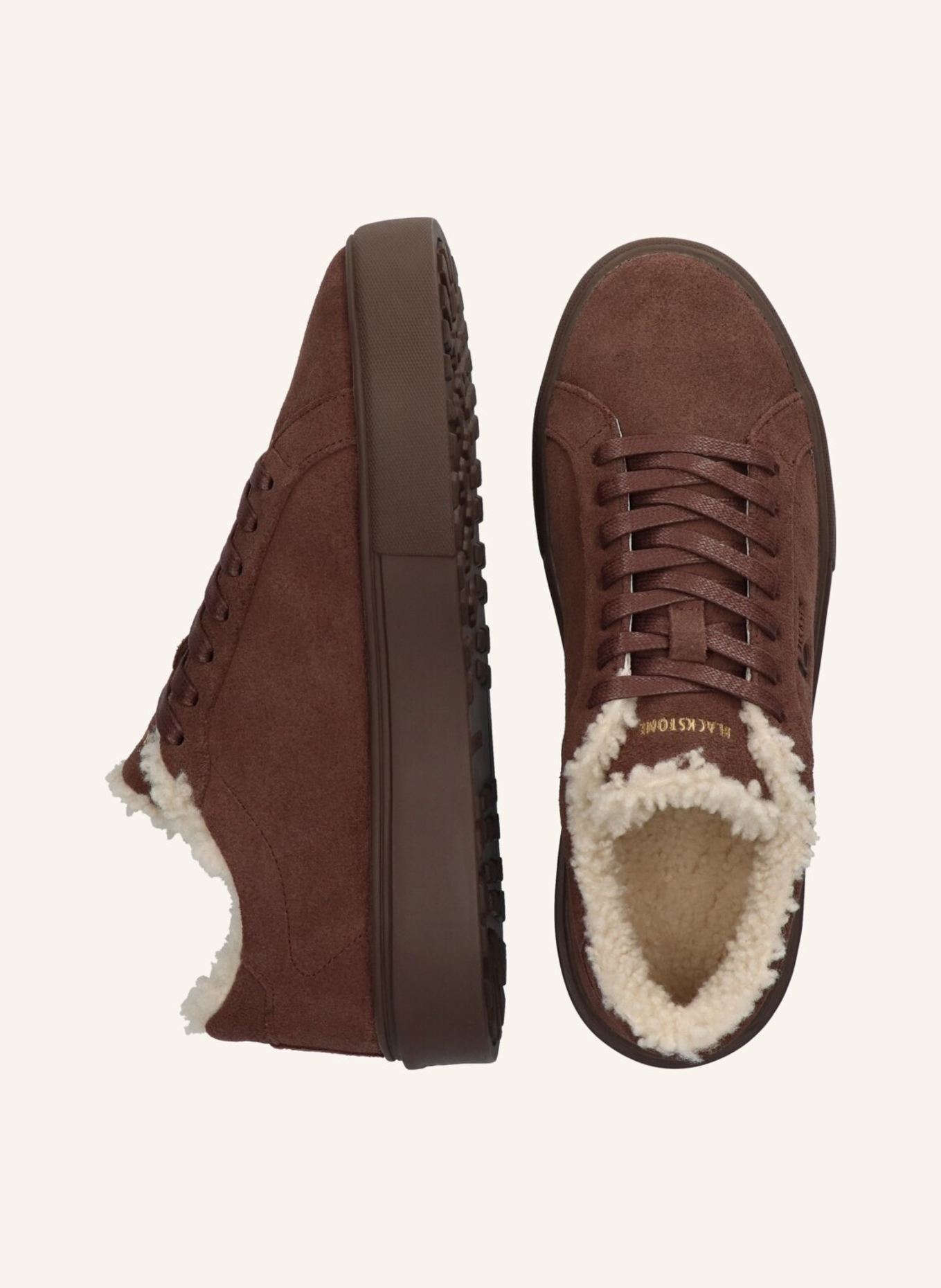 BLACKSTONE Sneaker: DUNKELBRAUN