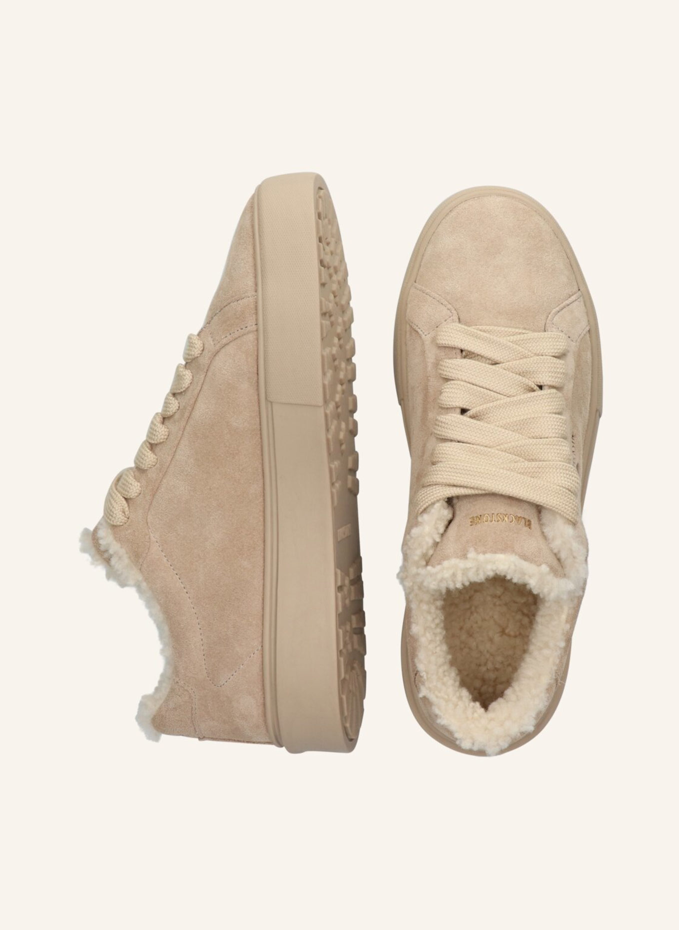 BLACKSTONE Sneaker: BEIGE