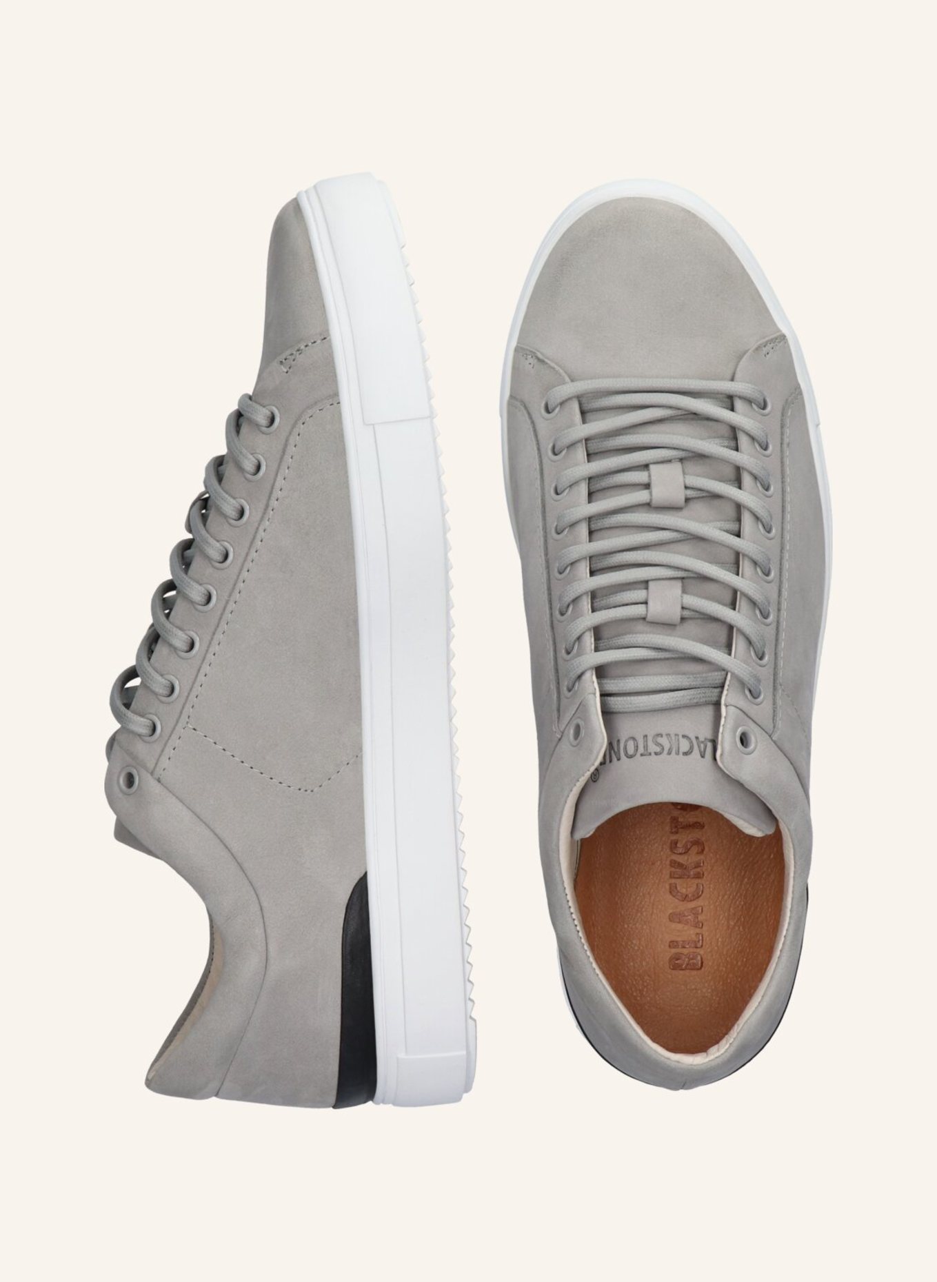 BLACKSTONE Sneaker: GRAU