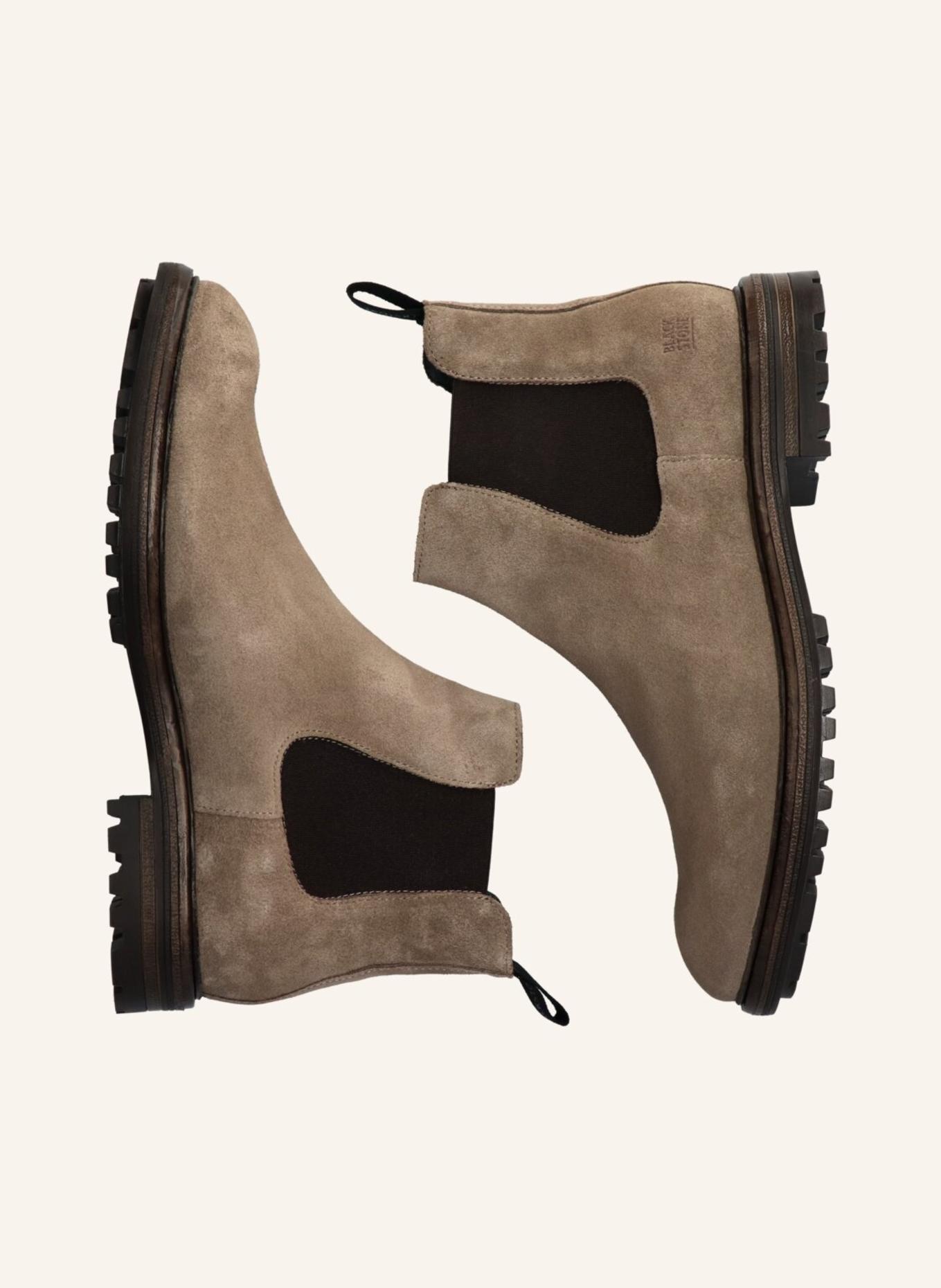 BLACKSTONE Chelsea-Boots: HELLBRAUN