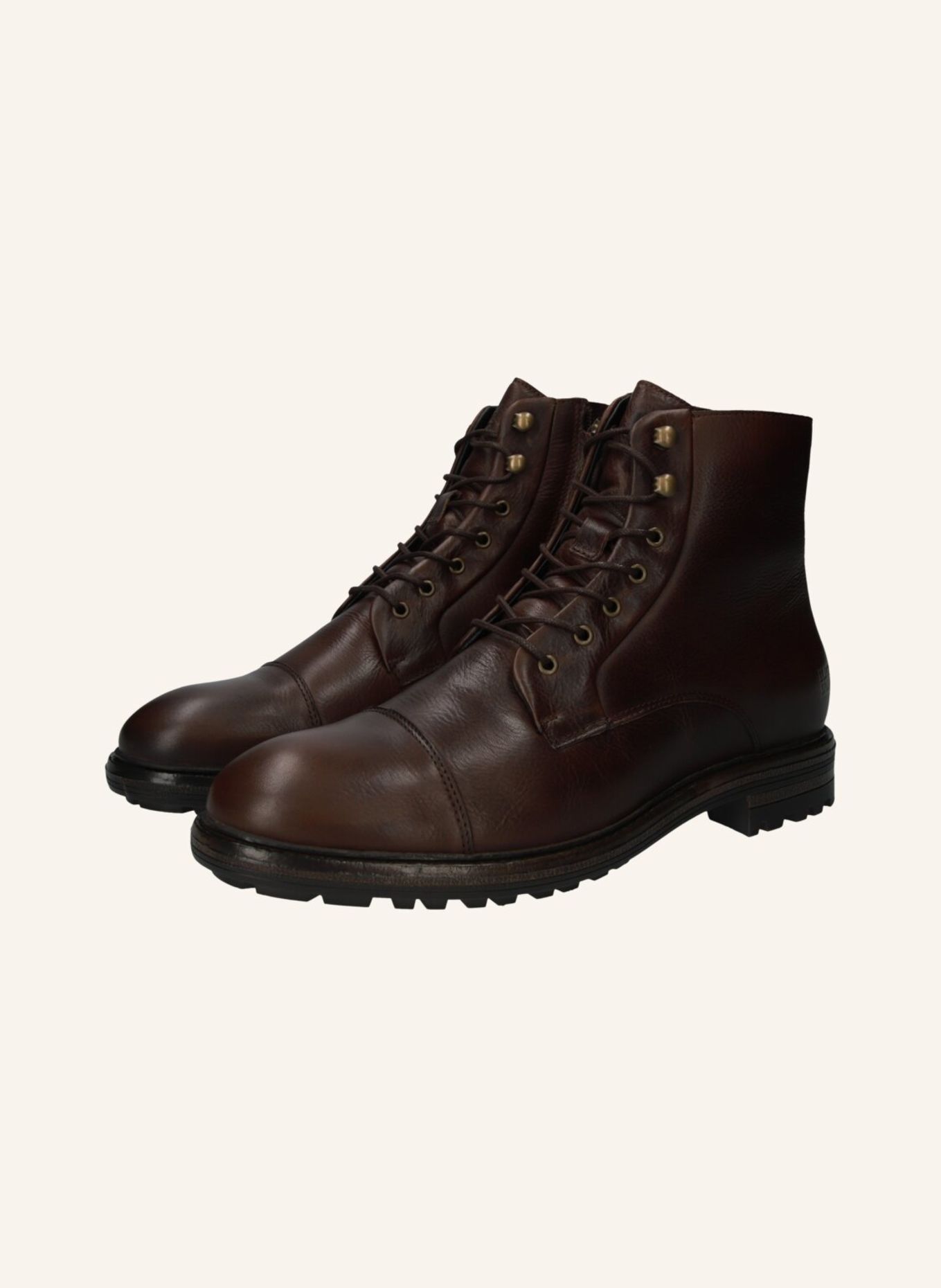 BLACKSTONE Lace-ups: DUNKELBRAUN