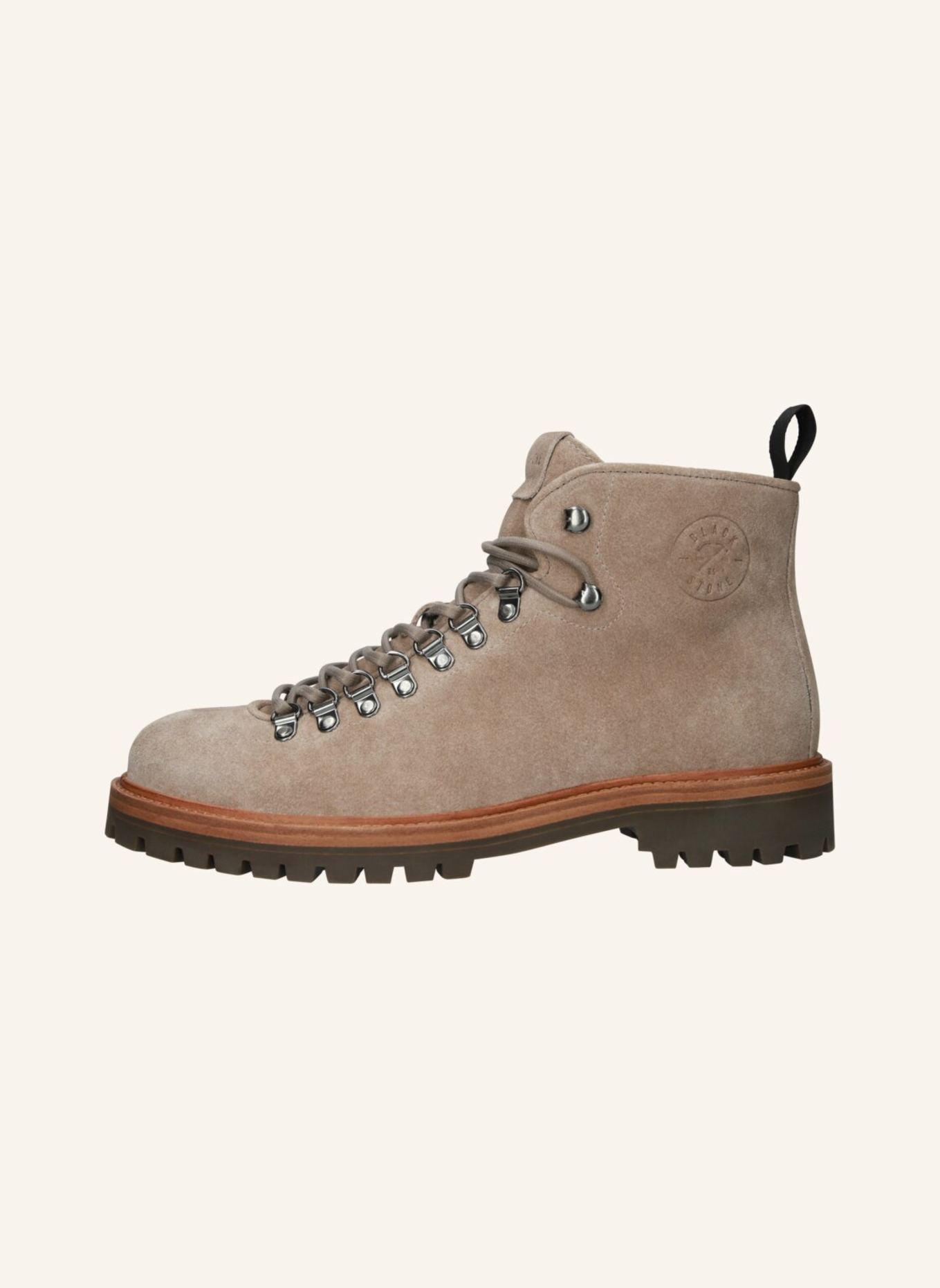 BLACKSTONE Schnürboots: BEIGE