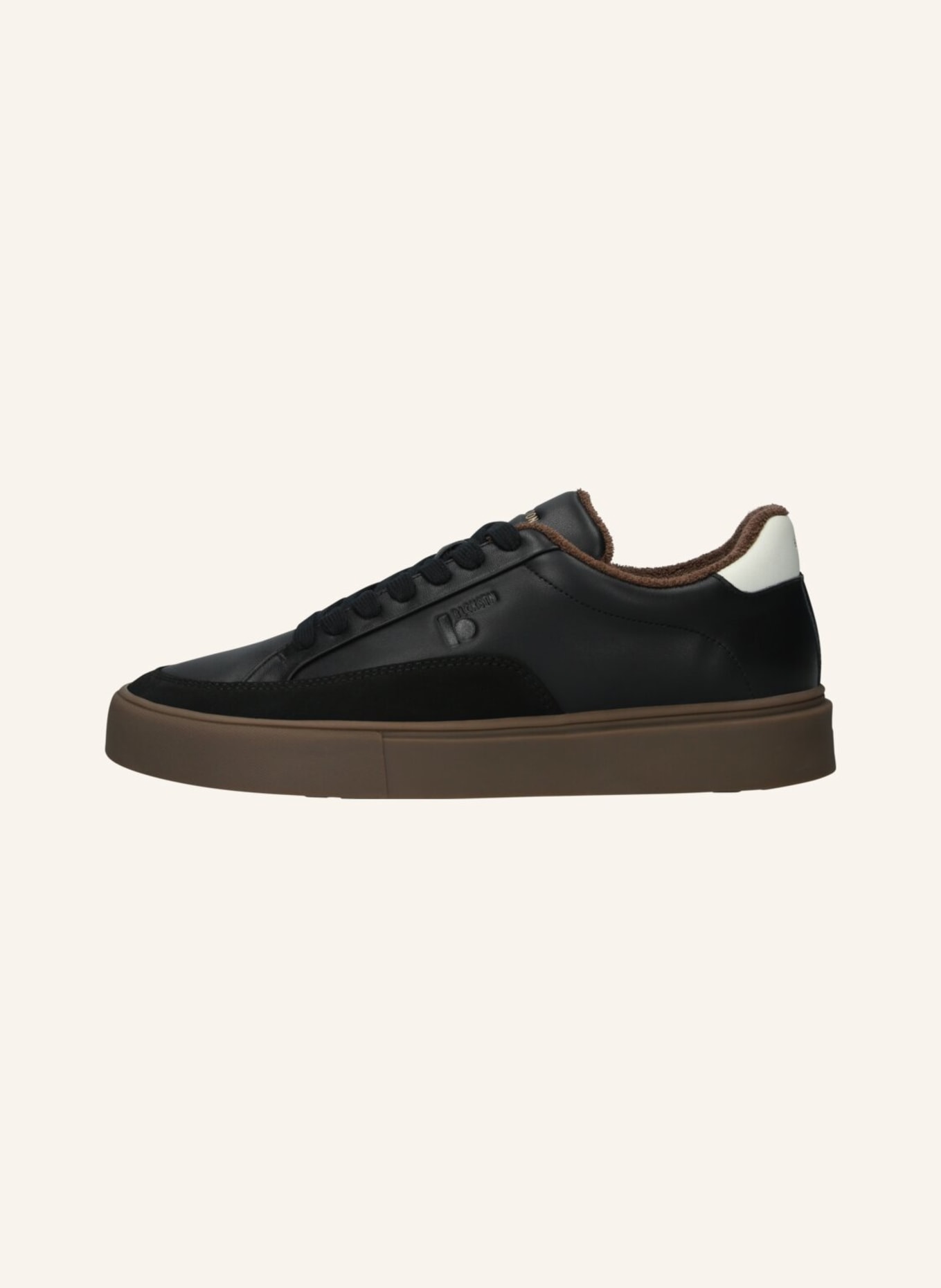 BLACKSTONE Sneaker: SCHWARZ