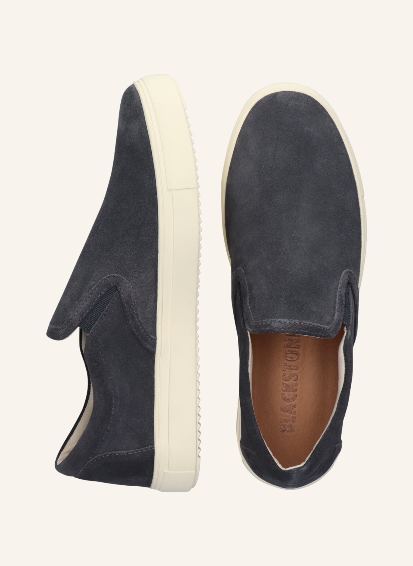 BLACKSTONE Slip-ons: DUNKELBLAU