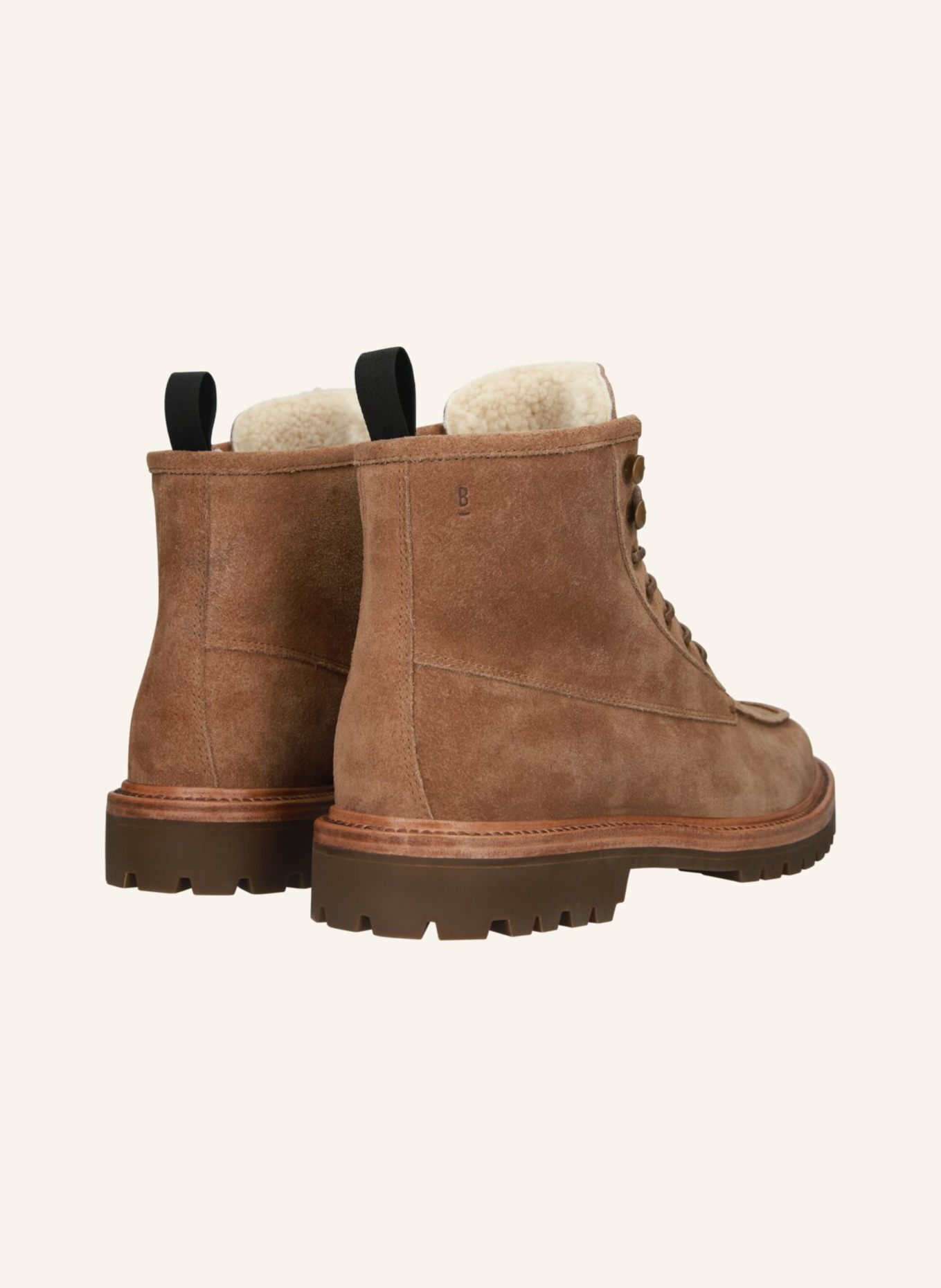 BLACKSTONE Schnürboots: HELLBRAUN