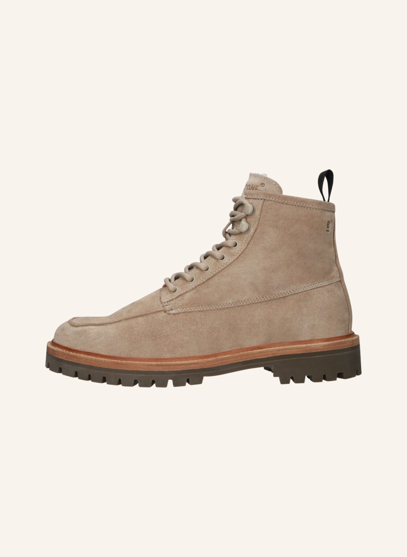 BLACKSTONE Schnürboots: BEIGE