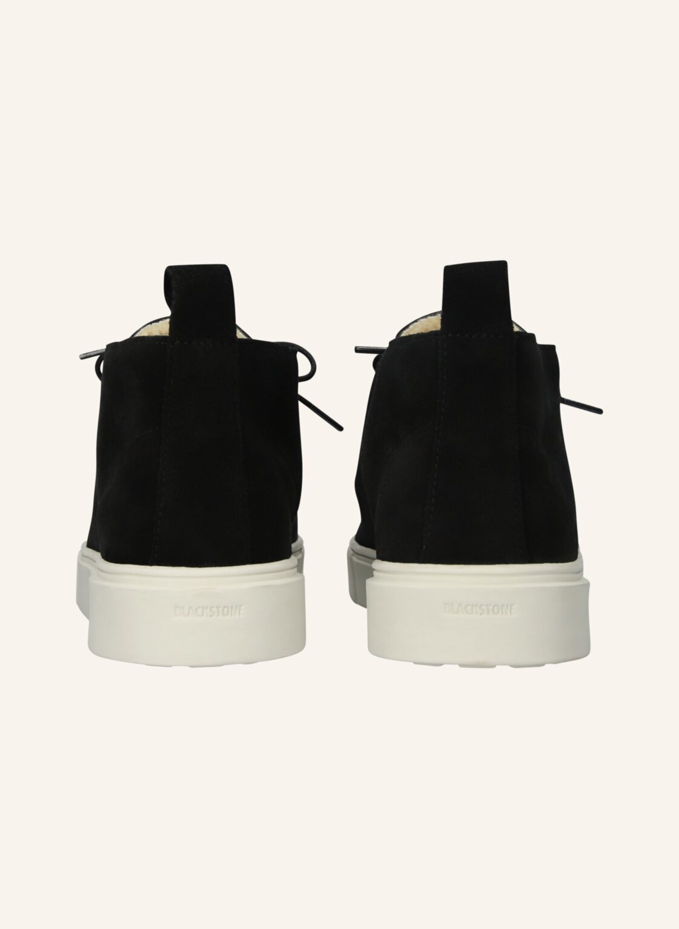 BLACKSTONE Chukka: SCHWARZ