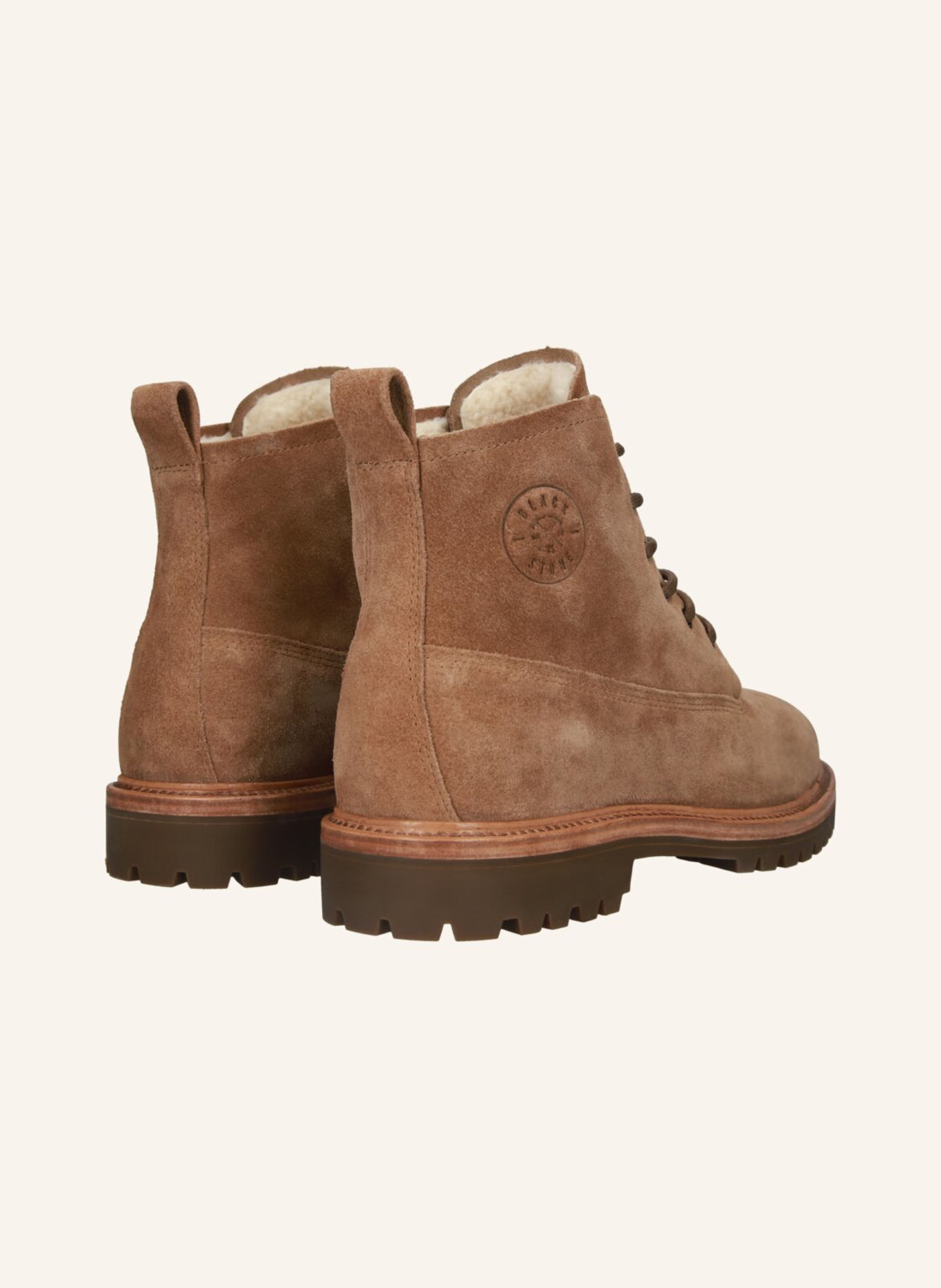 BLACKSTONE Schnürboots: HELLBRAUN