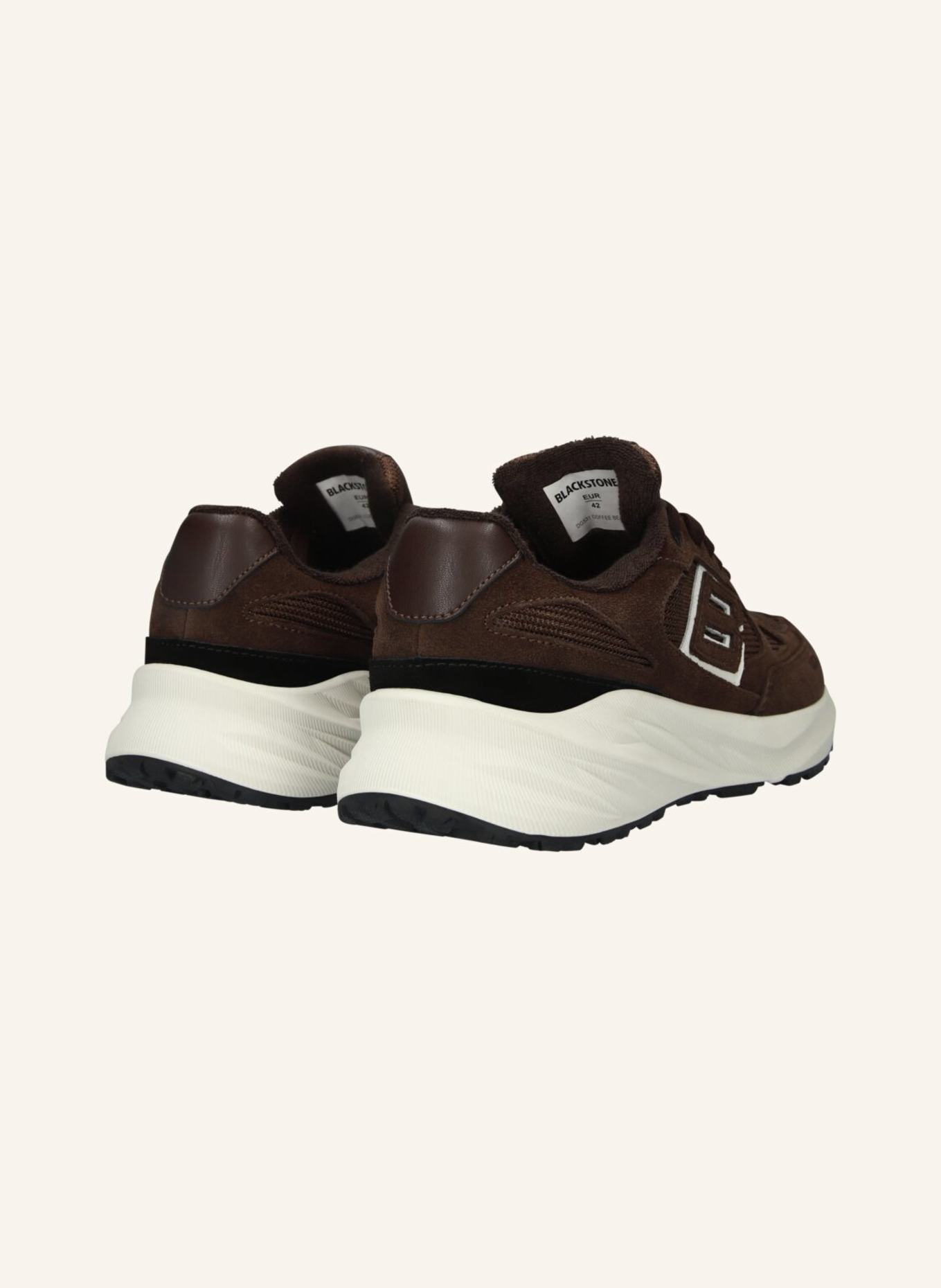 BLACKSTONE Sneaker: DUNKELBRAUN