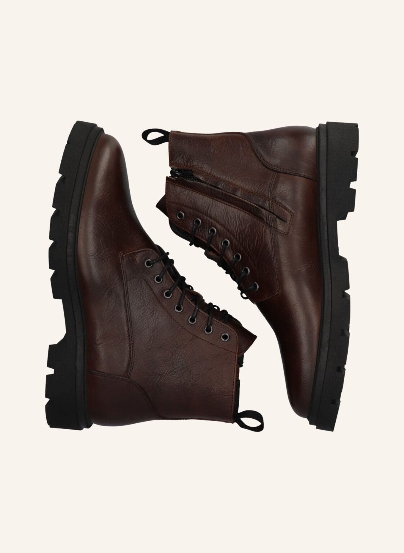 BLACKSTONE Schnürboots: DUNKELBRAUN