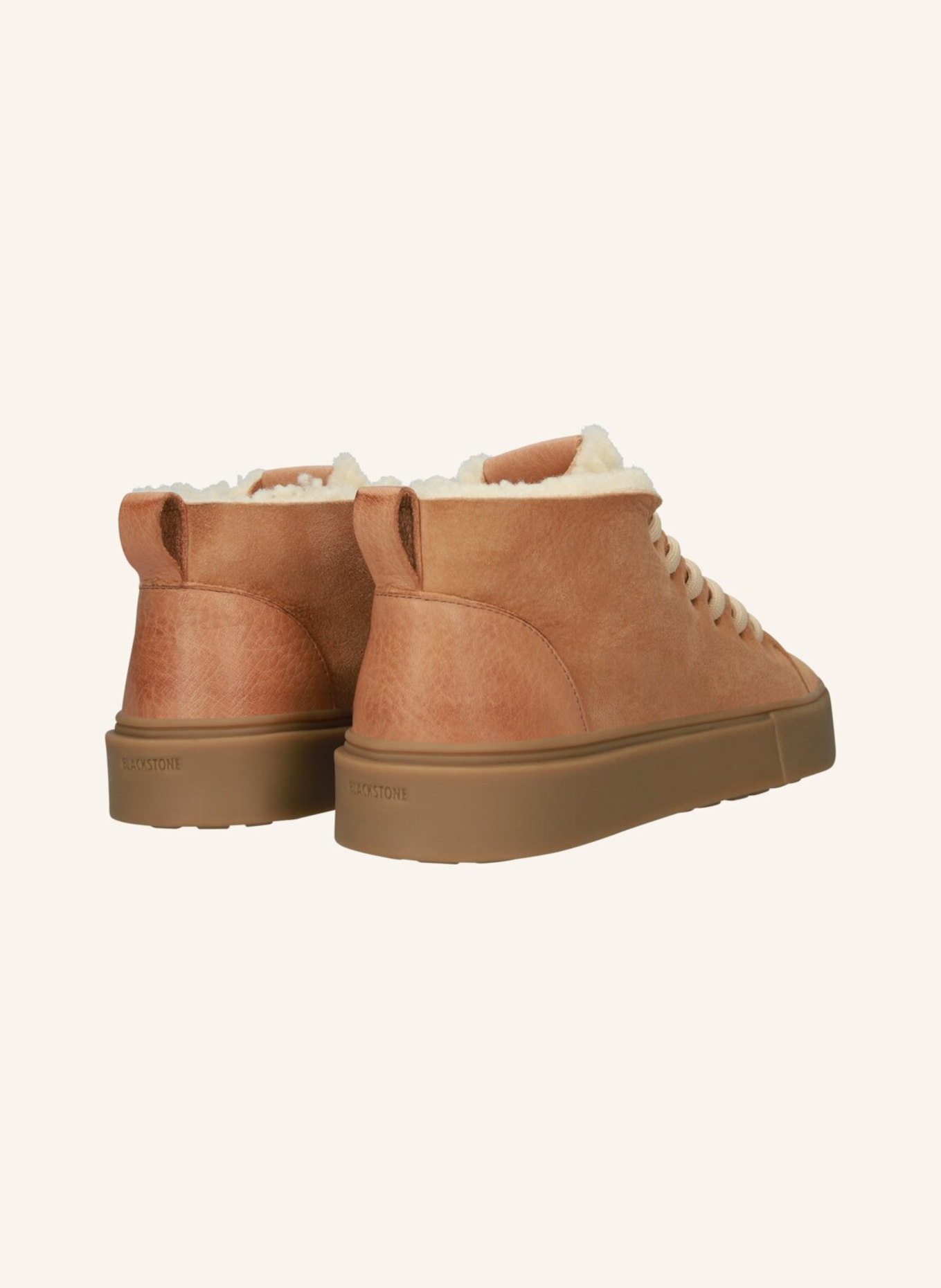 BLACKSTONE Sneaker: HELLBRAUN