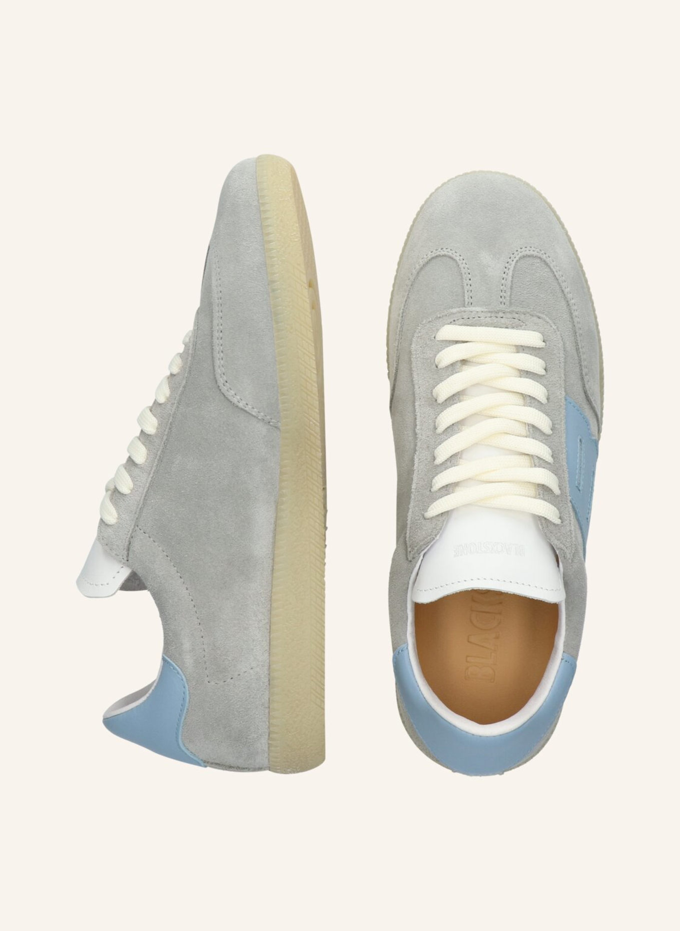 BLACKSTONE Sneaker: GRAU