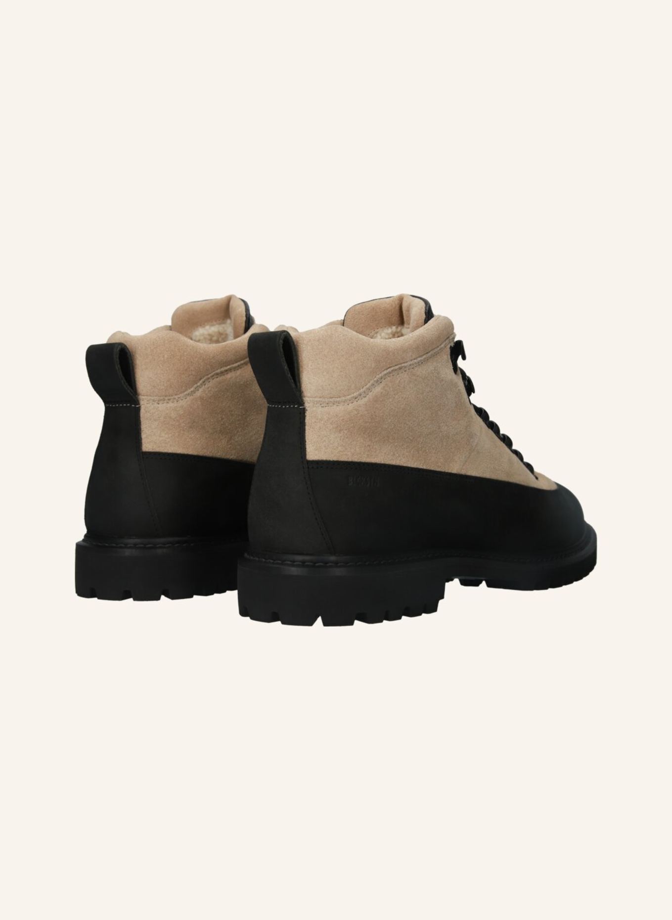 BLACKSTONE Schnürboots: BEIGE