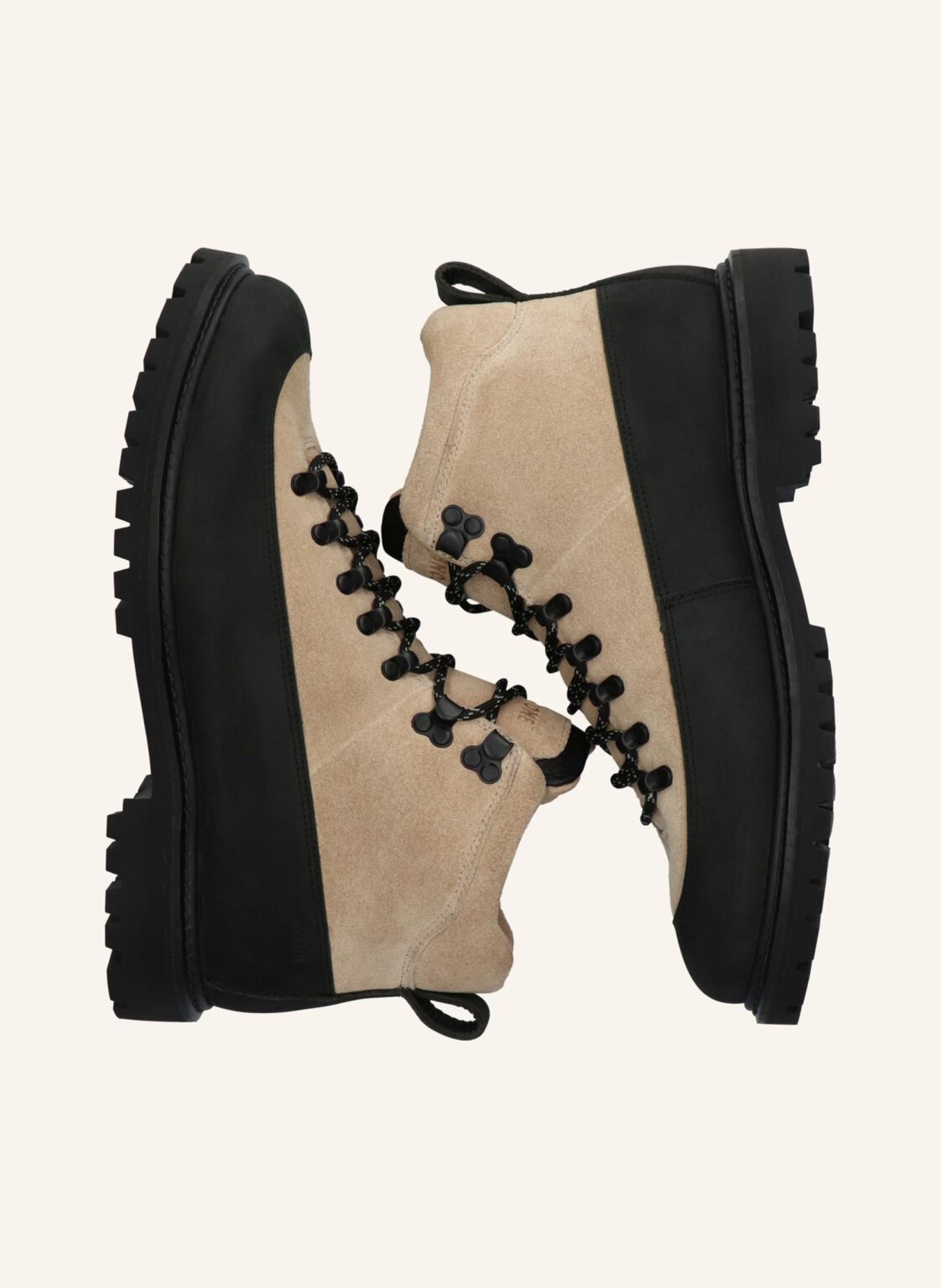 BLACKSTONE Schnürboots: BEIGE