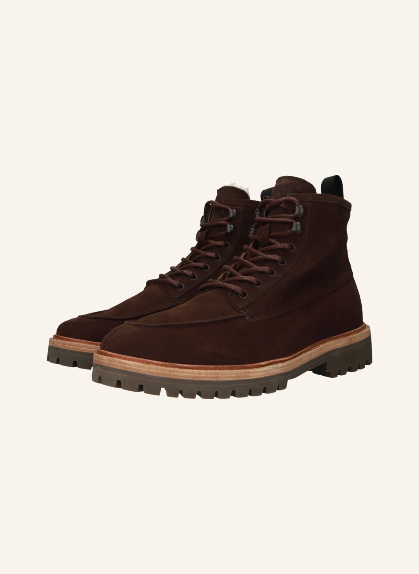 BLACKSTONE Schnürboots: DUNKELBRAUN