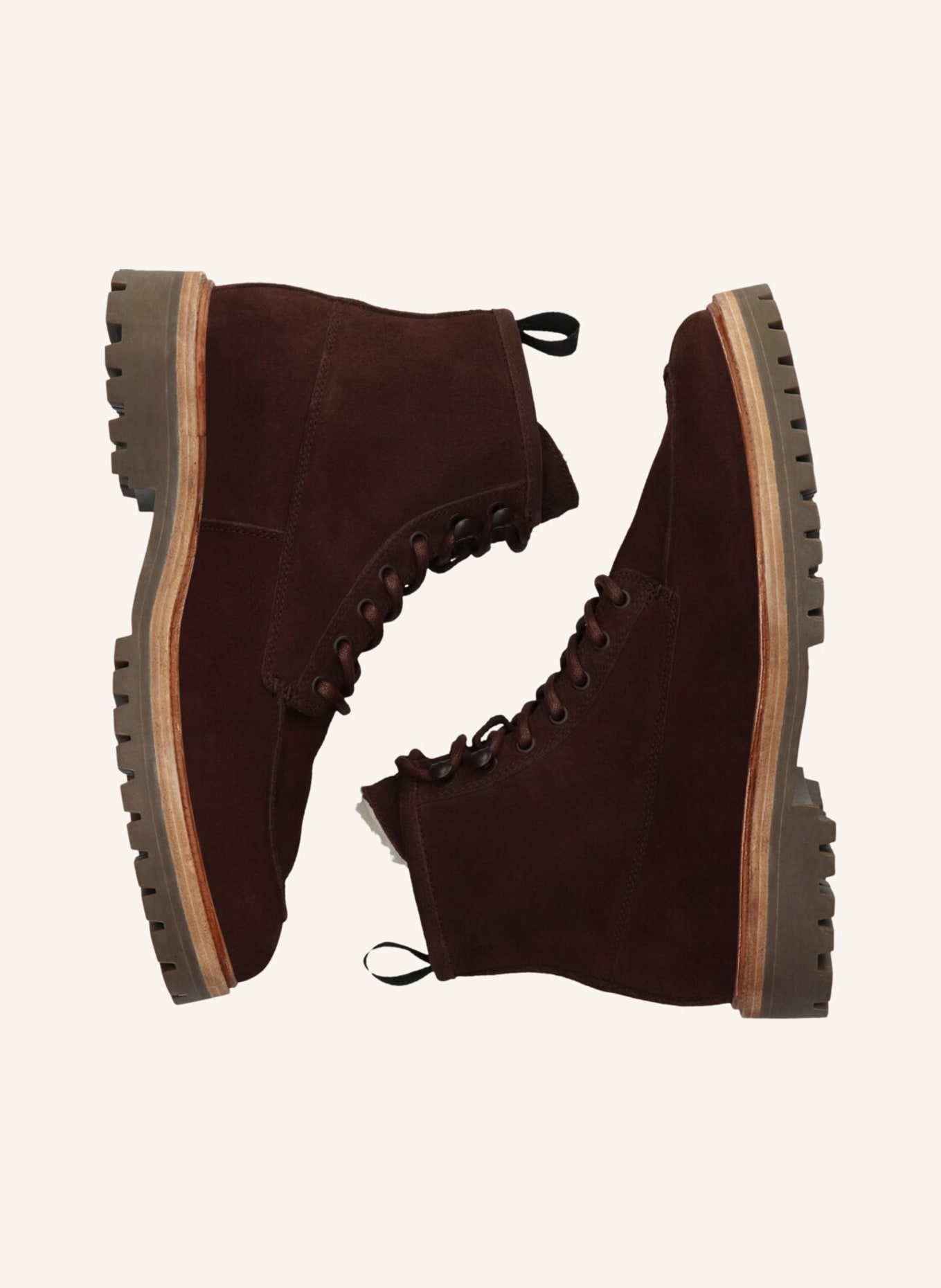 BLACKSTONE Schnürboots: DUNKELBRAUN