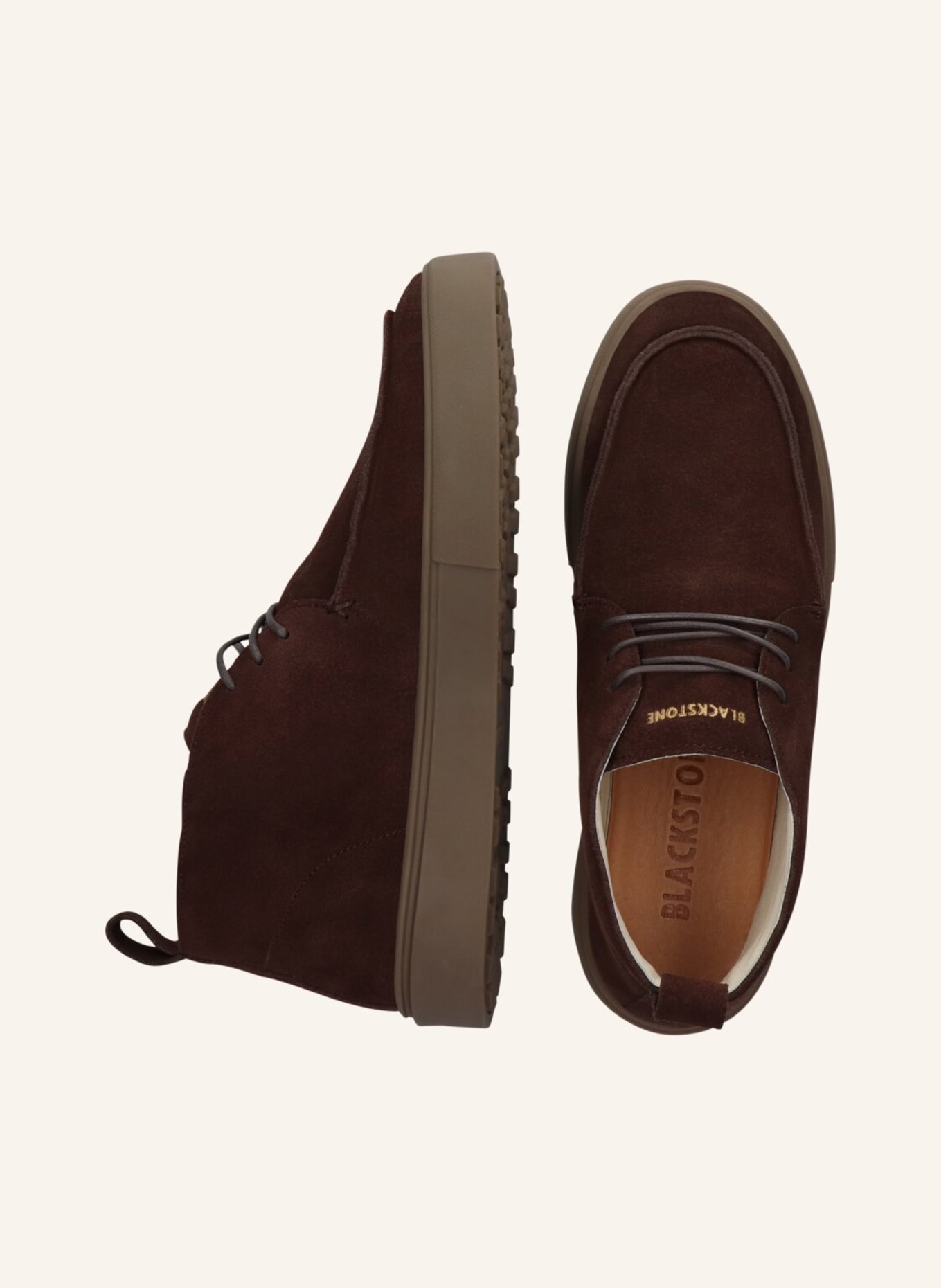BLACKSTONE Chukka: DUNKELBRAUN