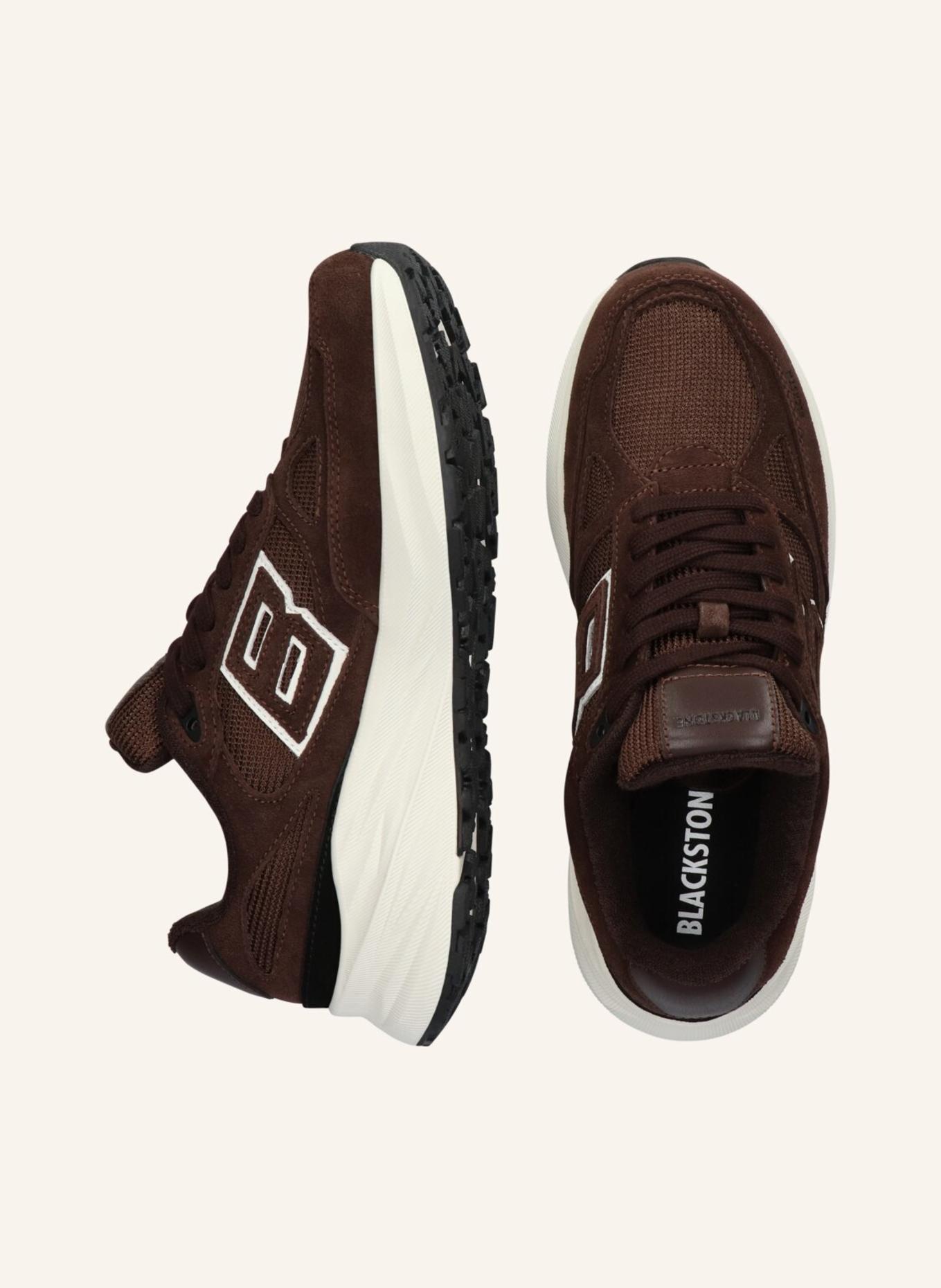 BLACKSTONE Sneaker: DUNKELBRAUN