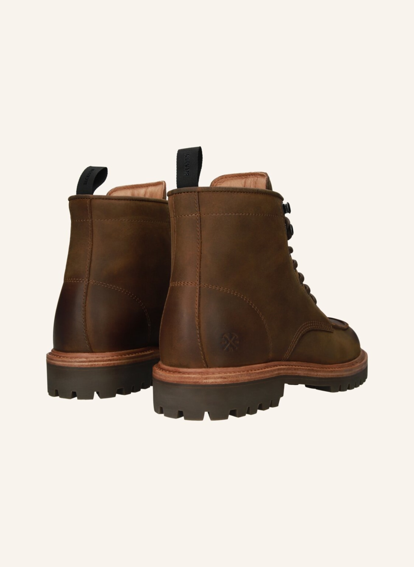 BLACKSTONE Schnürboots: BRAUN