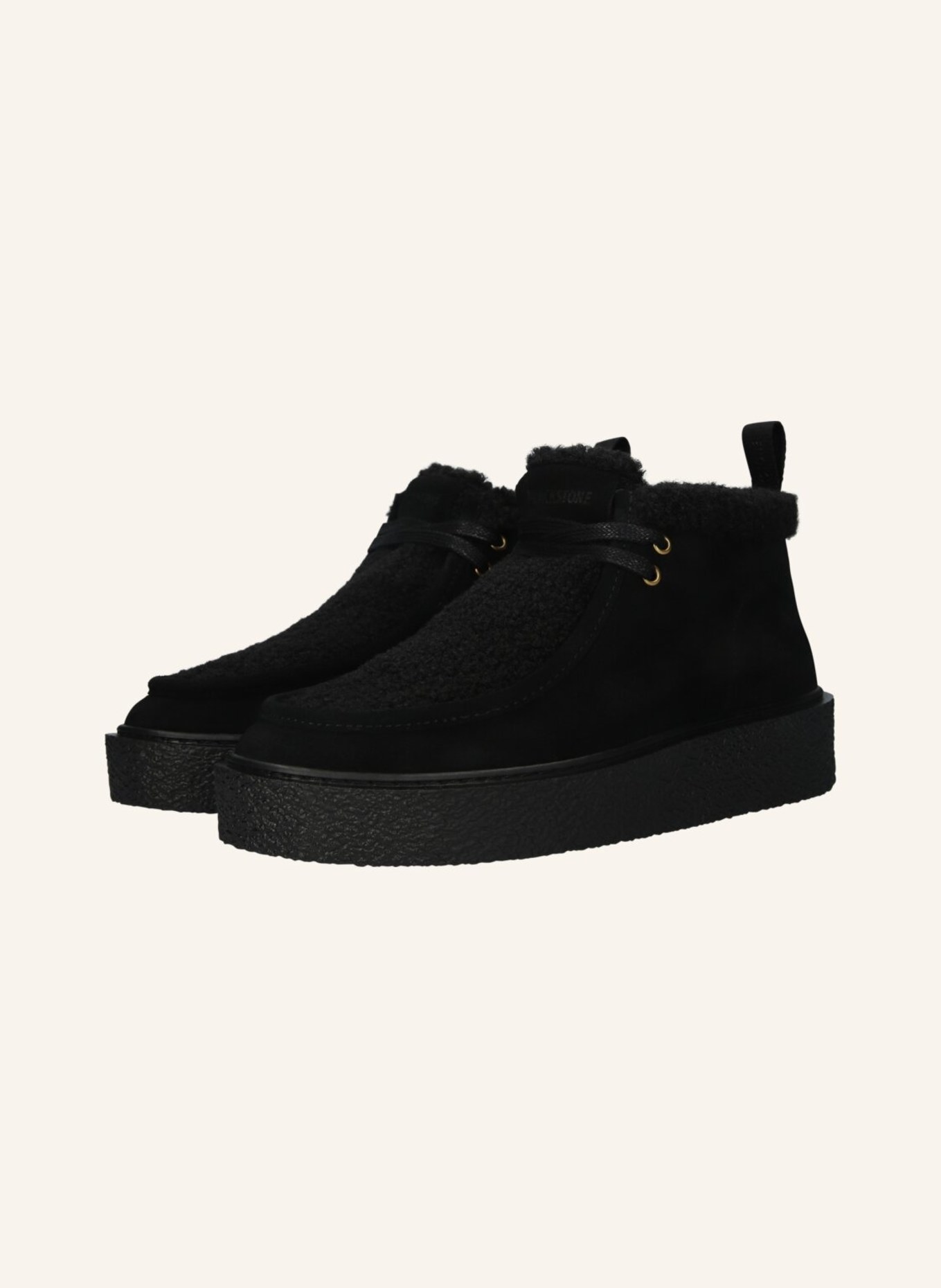 BLACKSTONE Sneaker: SCHWARZ