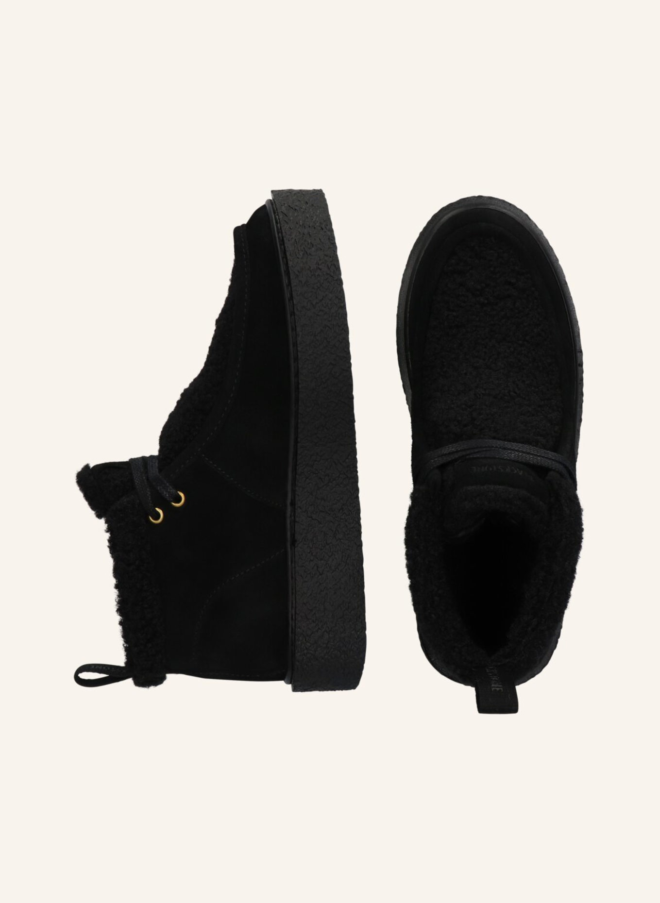 BLACKSTONE Sneaker: SCHWARZ