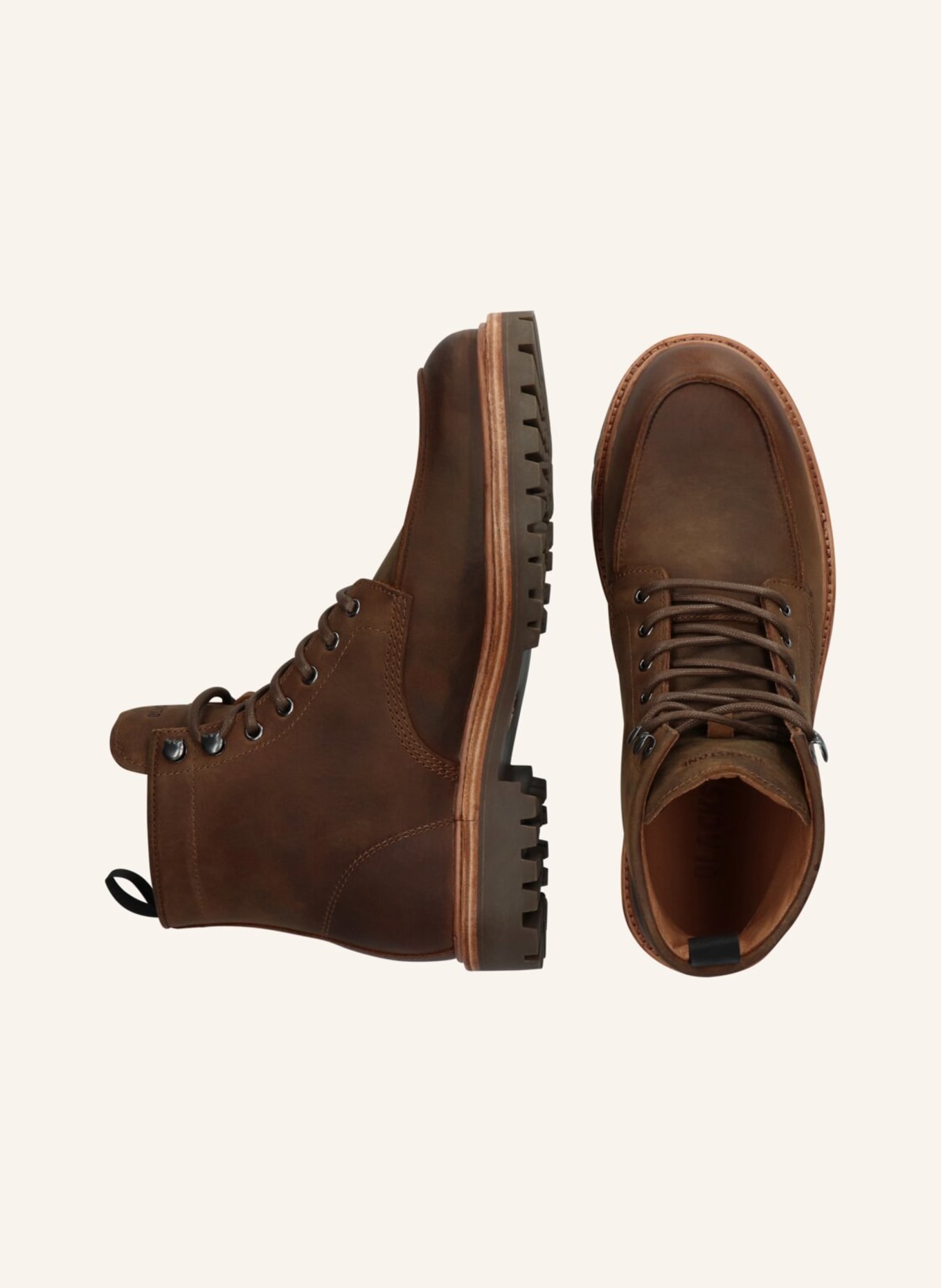 BLACKSTONE Schnürboots: BRAUN