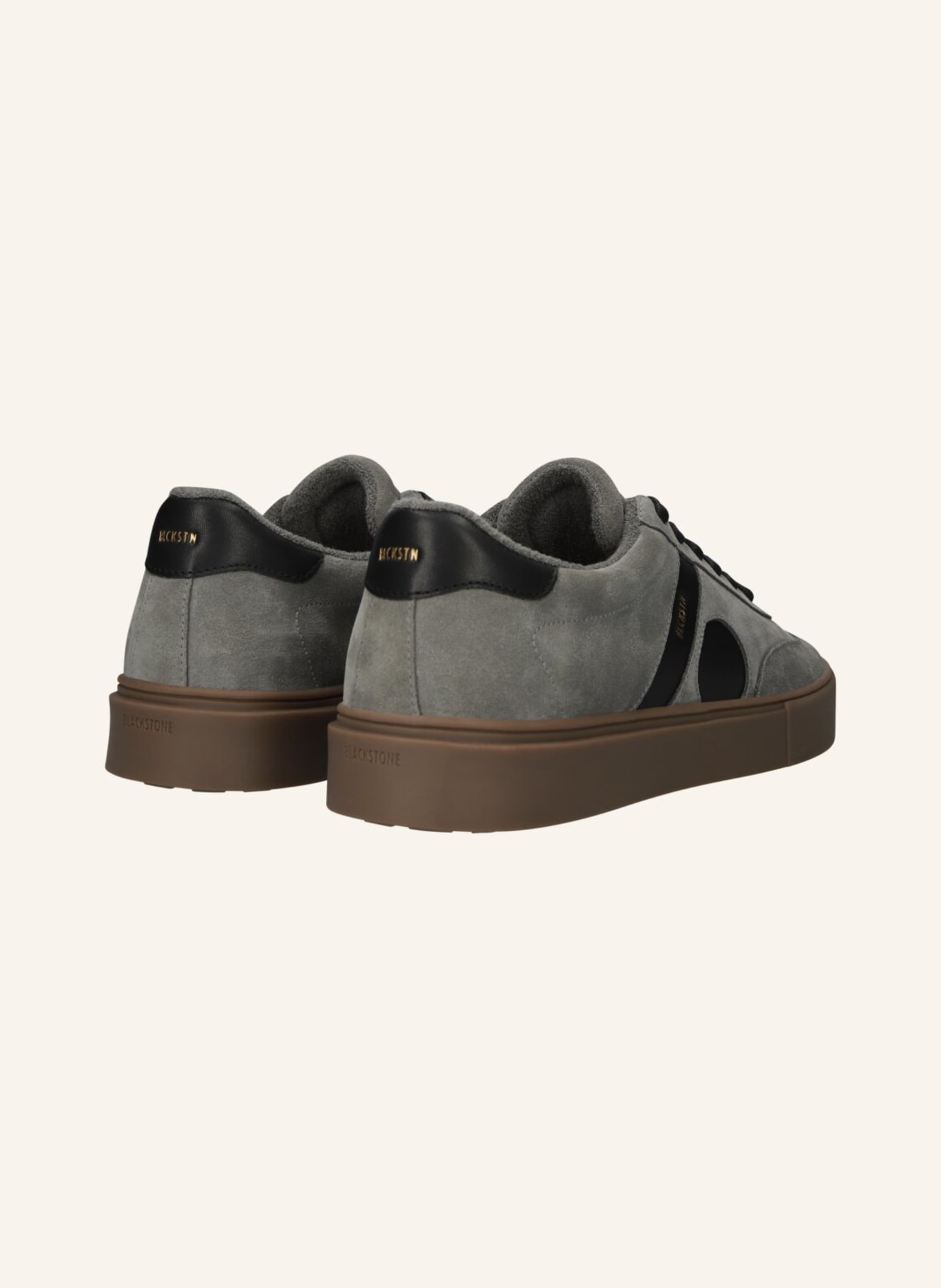 BLACKSTONE Sneaker: GRAU