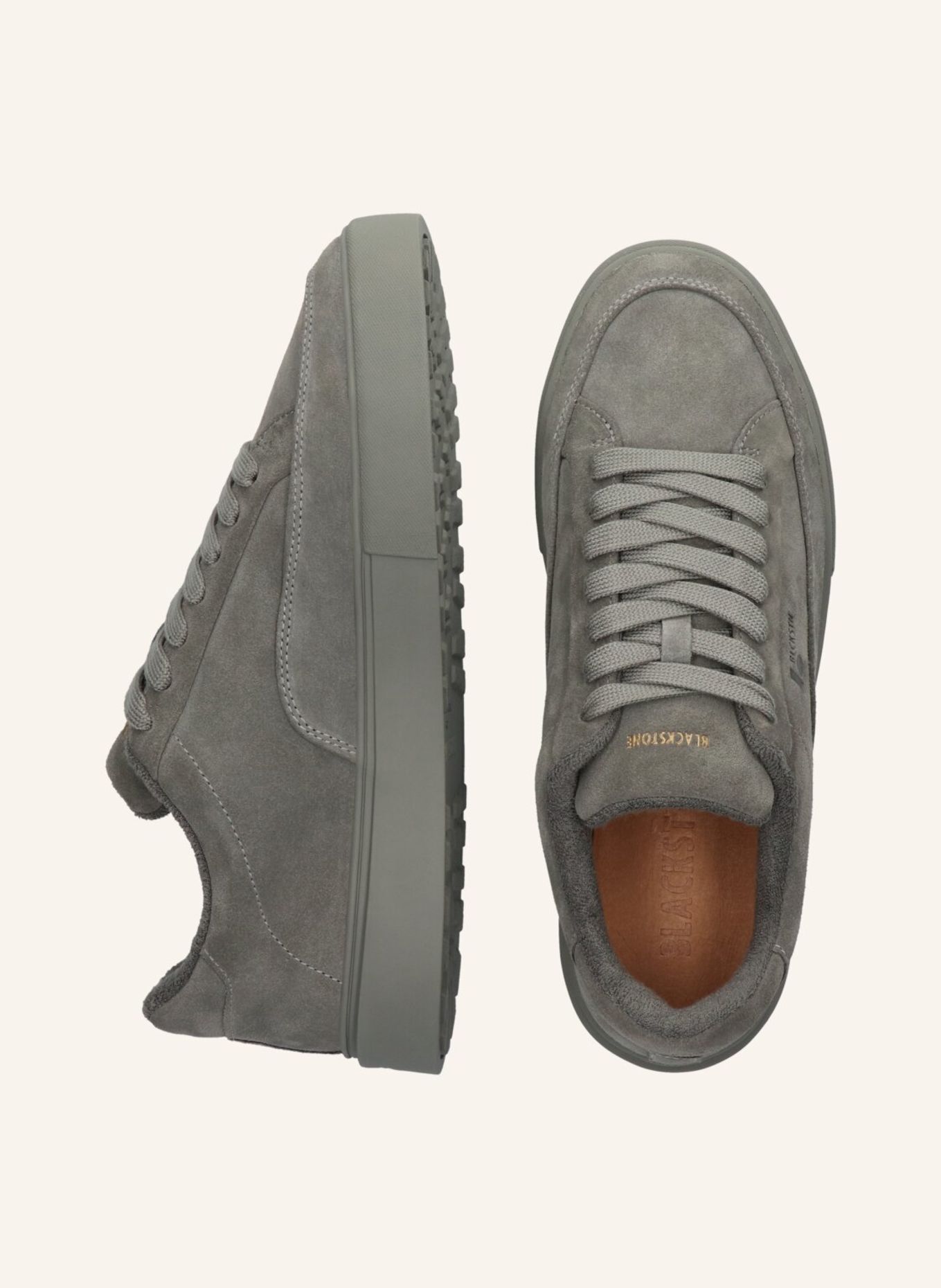 BLACKSTONE Sneaker: GRAU