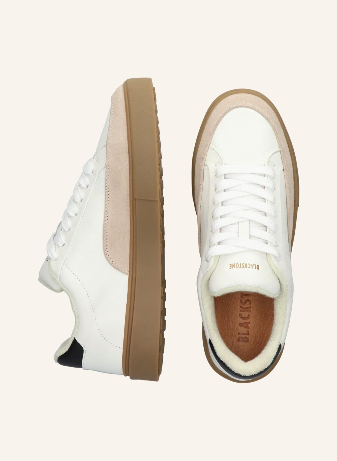 BLACKSTONE Sneaker: WEISS