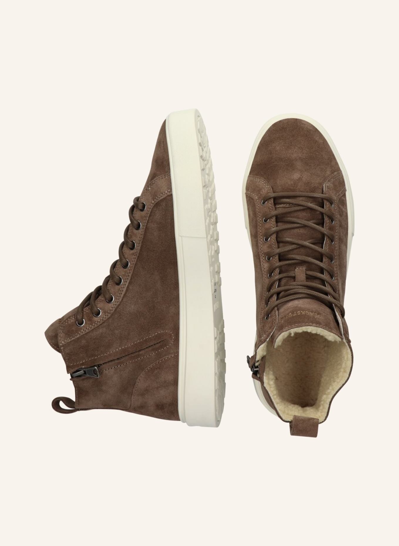 BLACKSTONE Sneaker: DUNKELBRAUN