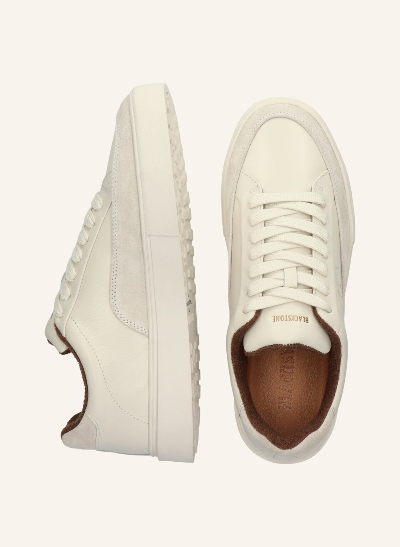 BLACKSTONE Sneaker: WEISS