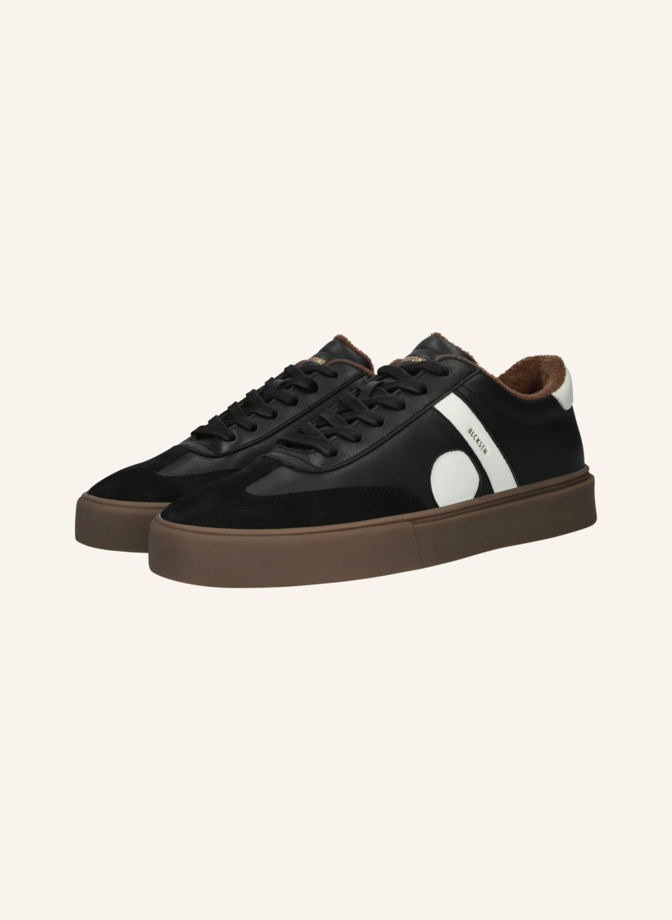 BLACKSTONE Sneaker: SCHWARZ