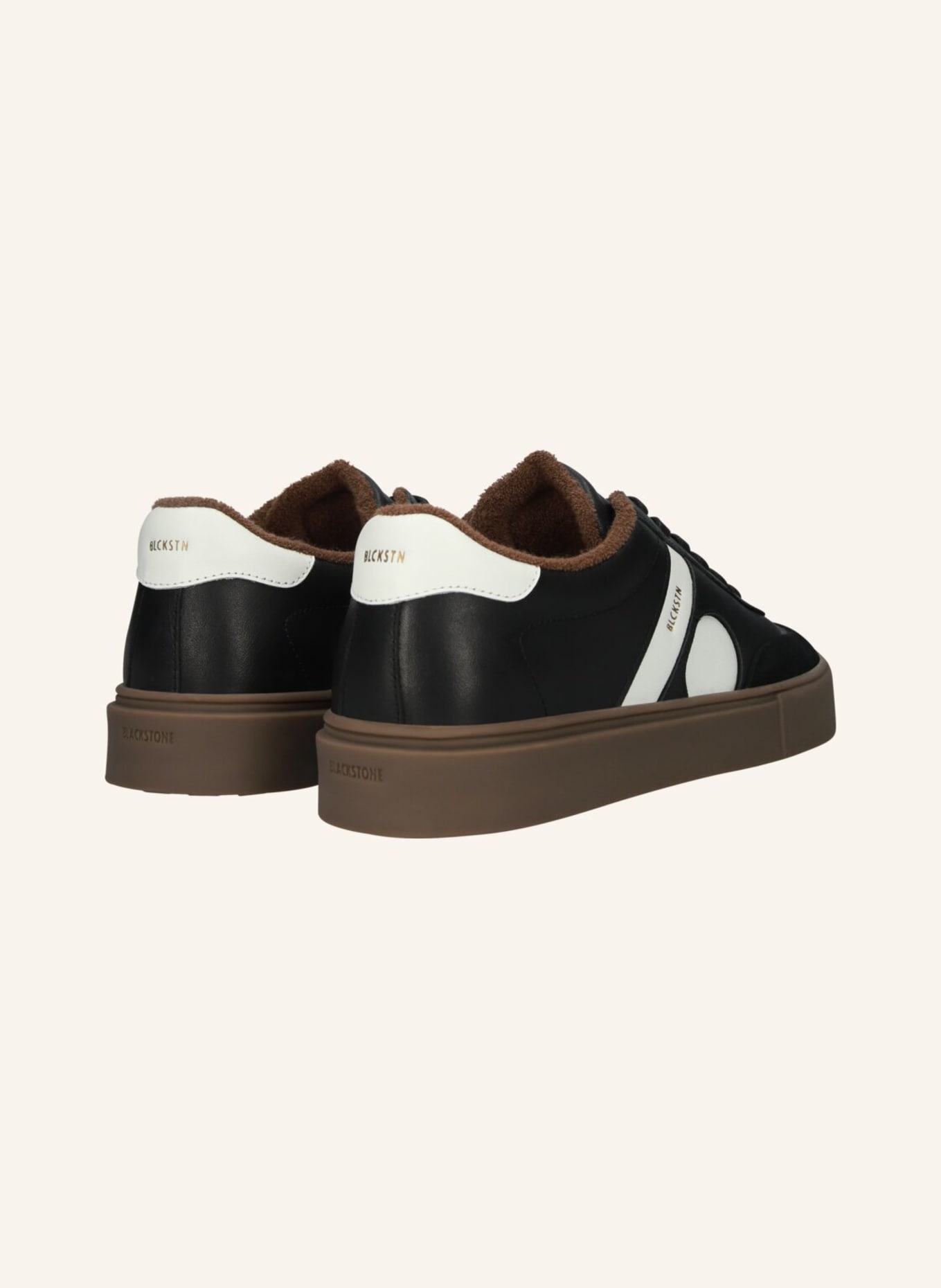 BLACKSTONE Sneaker: SCHWARZ