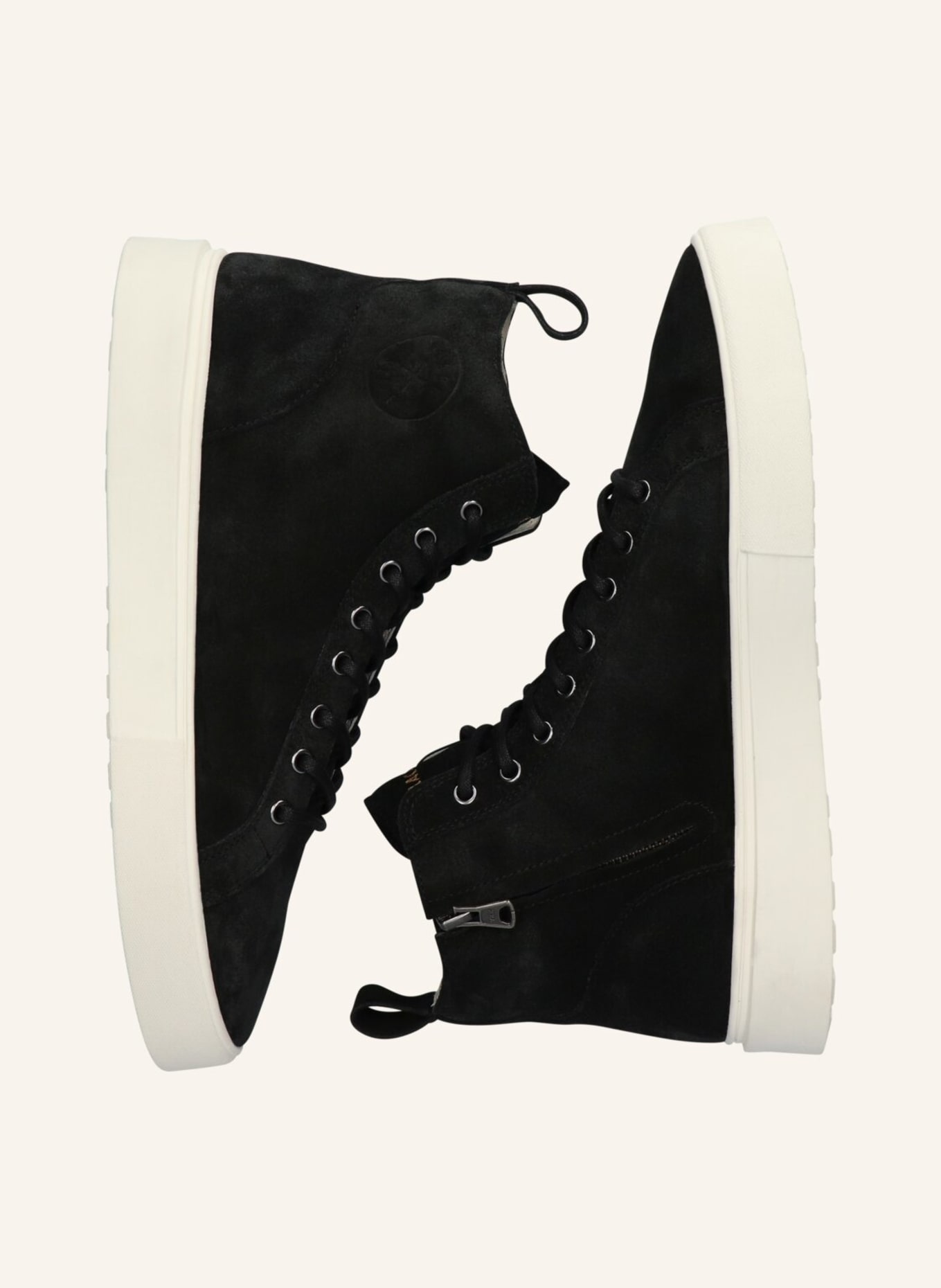 BLACKSTONE Sneaker: SCHWARZ