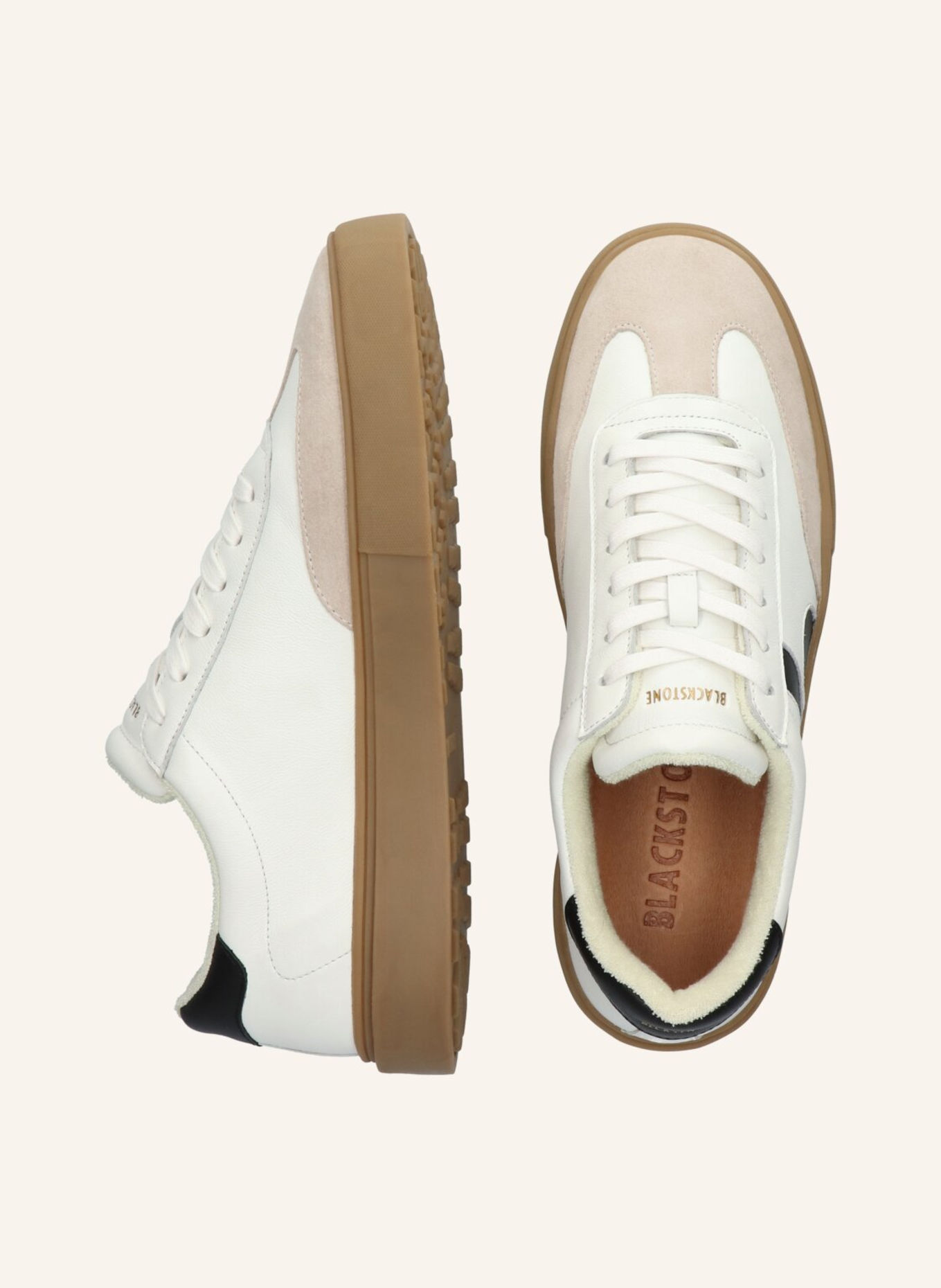 BLACKSTONE Sneaker: WEISS