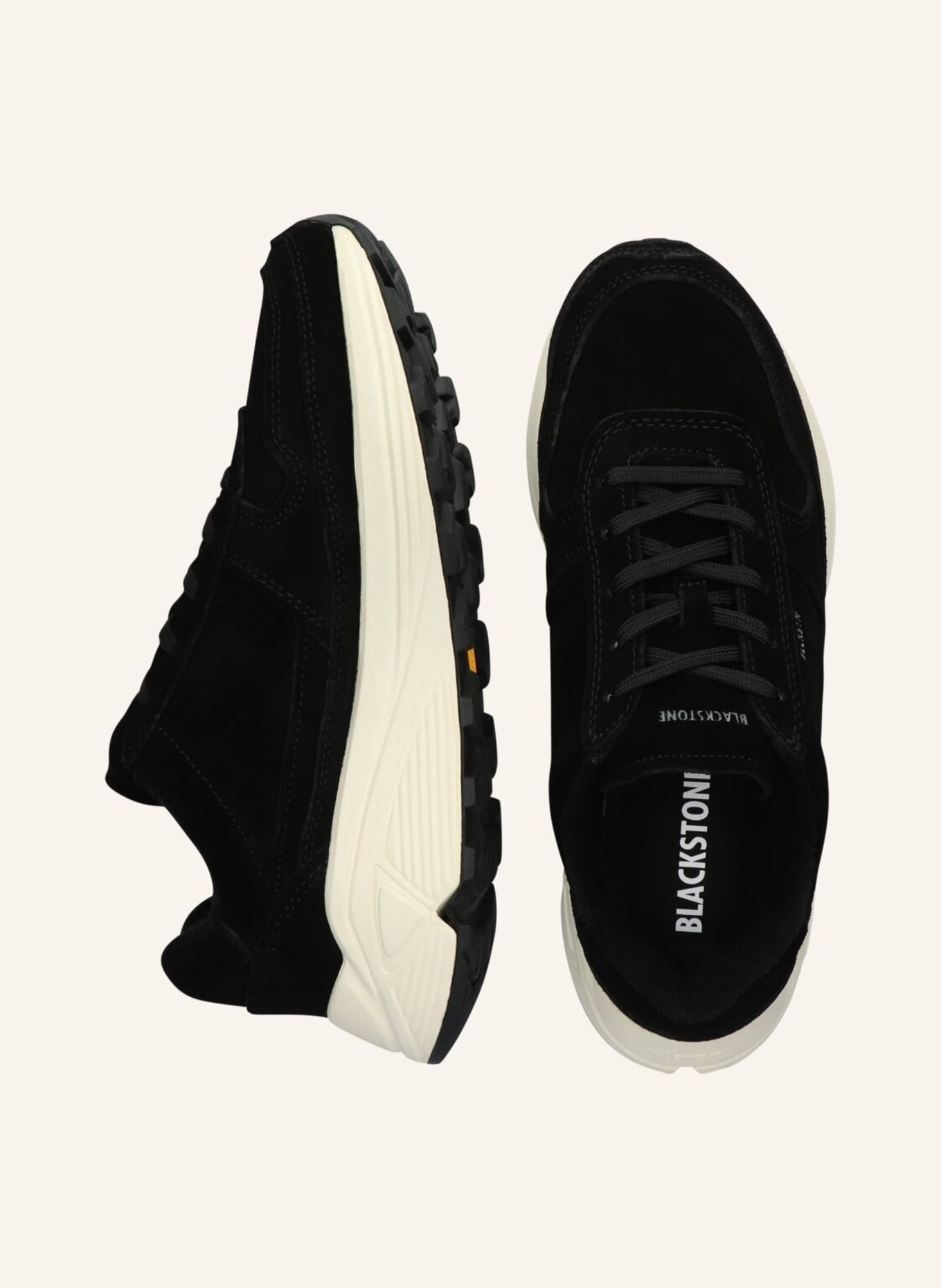 BLACKSTONE Sneaker: SCHWARZ