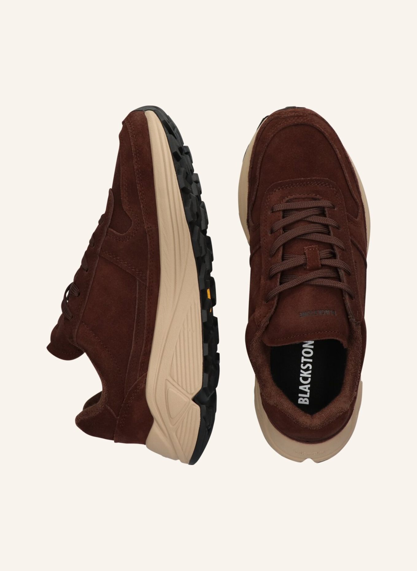 BLACKSTONE Sneaker: DUNKELBRAUN