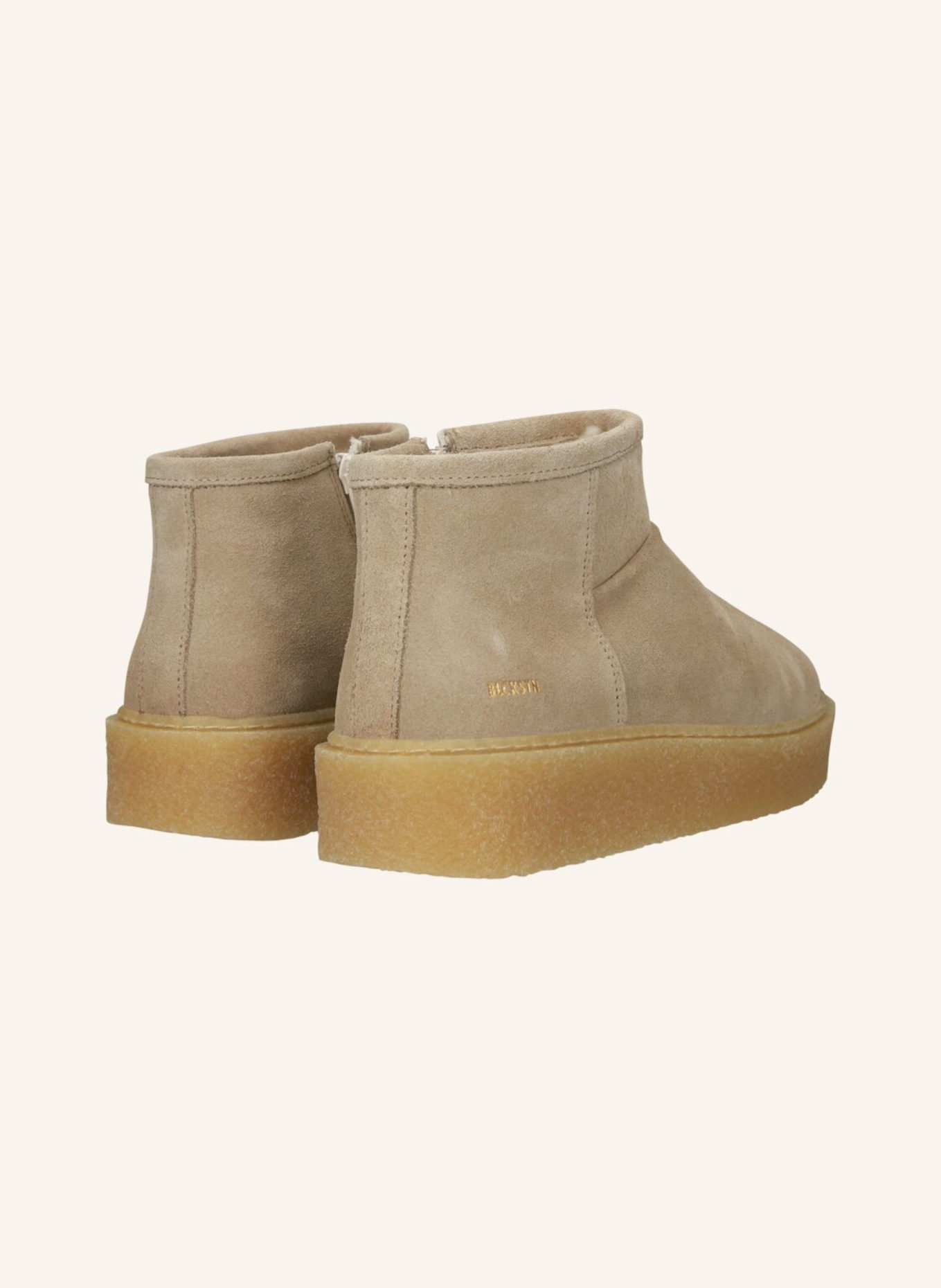 BLACKSTONE Schnürboots: BEIGE