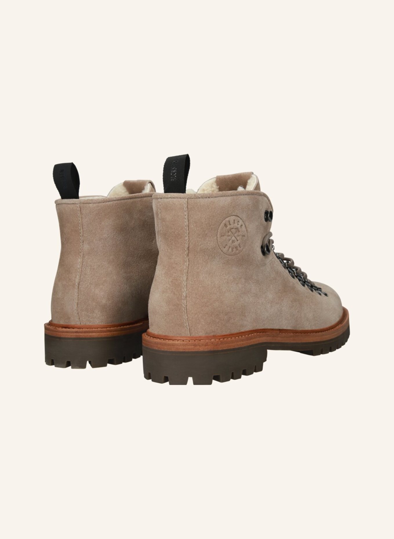 BLACKSTONE Schnürboots: BEIGE