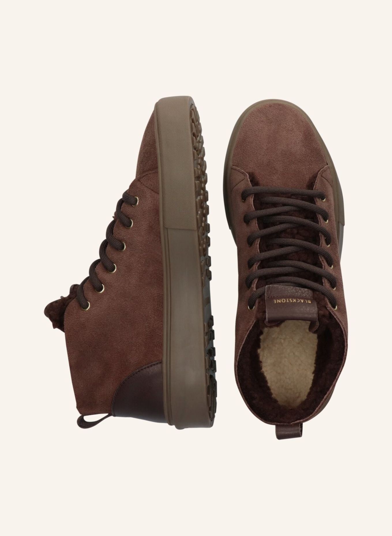 BLACKSTONE Sneaker: DUNKELBRAUN