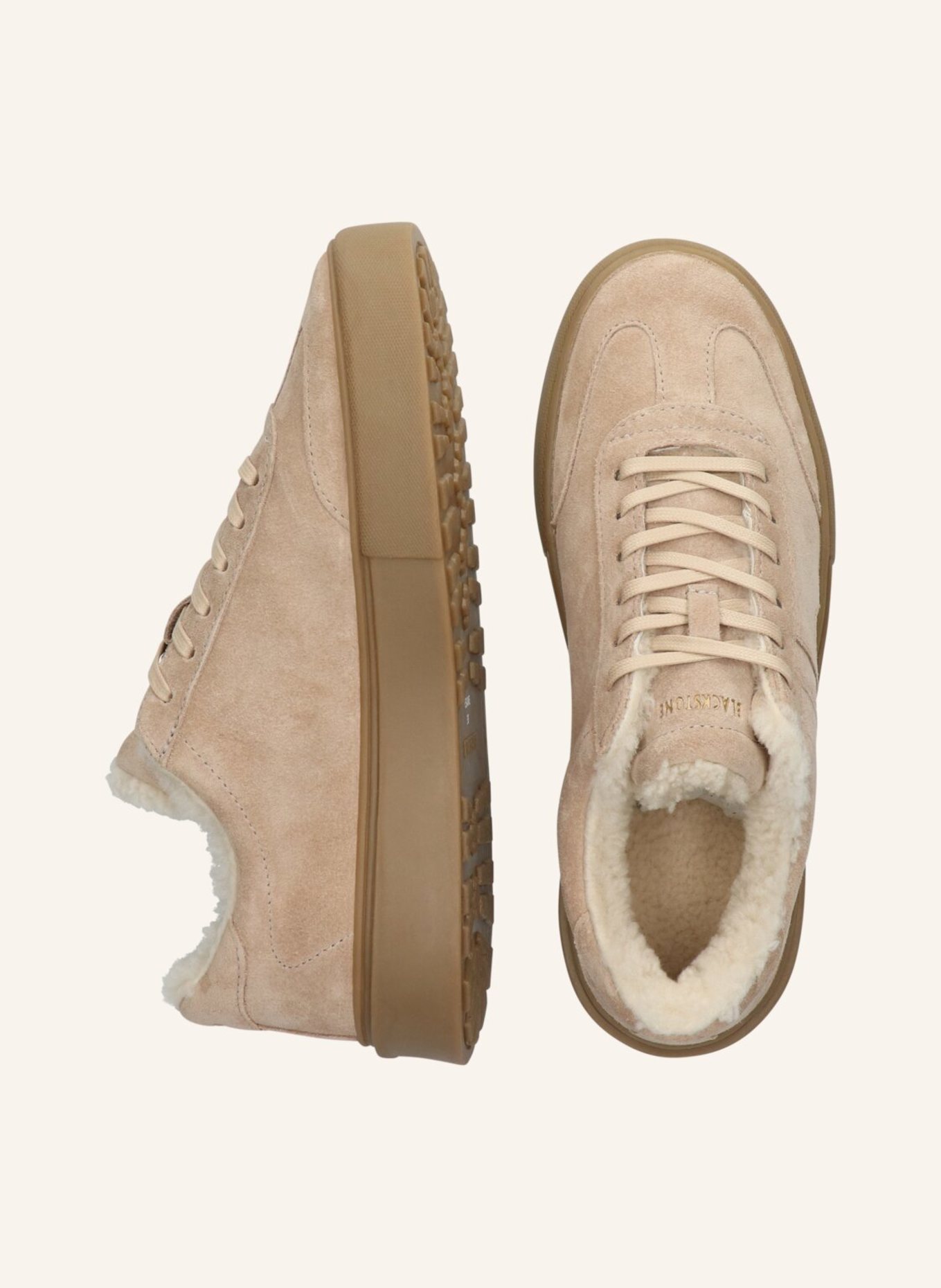 BLACKSTONE Sneaker: BEIGE