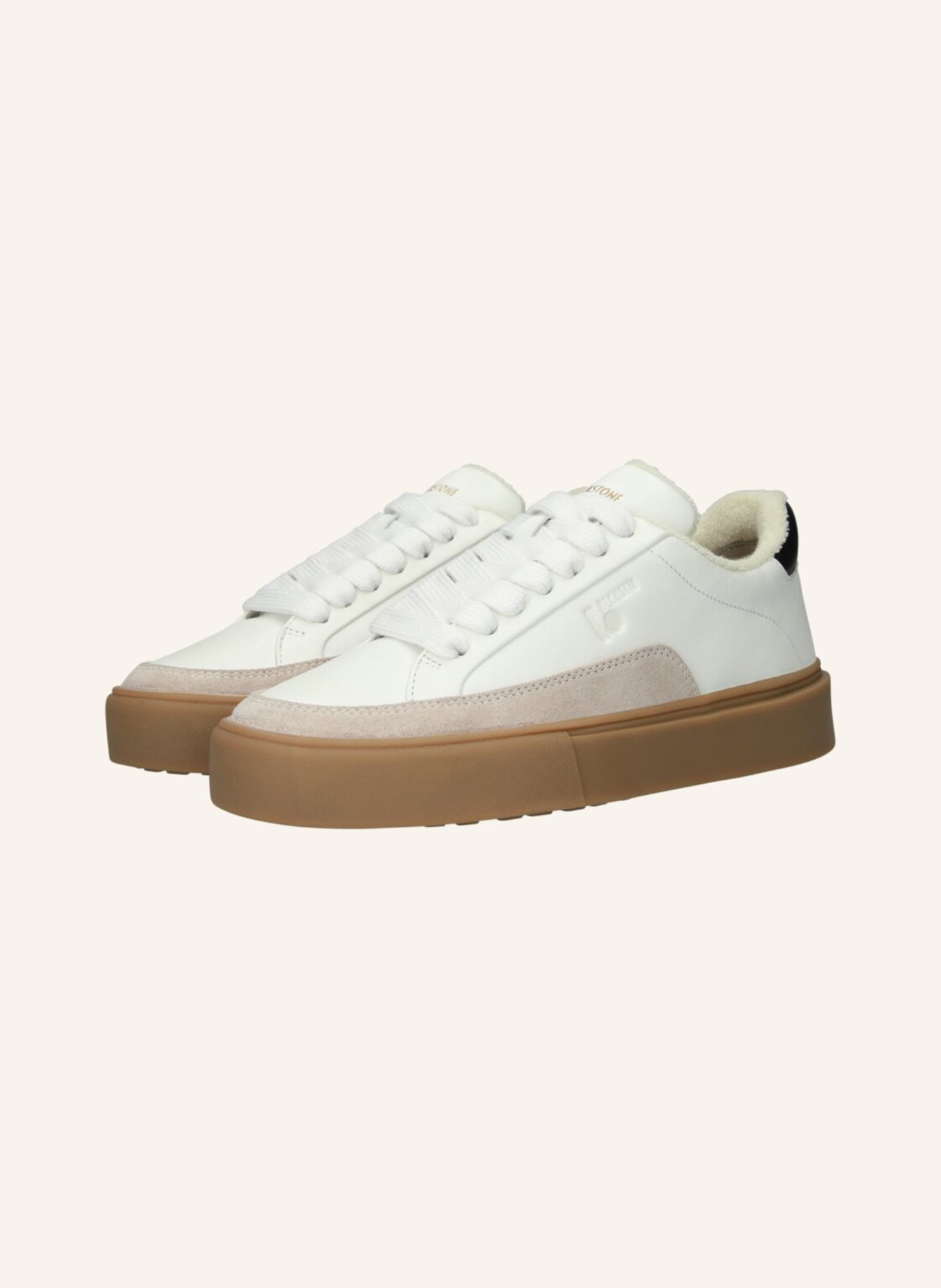 BLACKSTONE Sneaker: WEISS